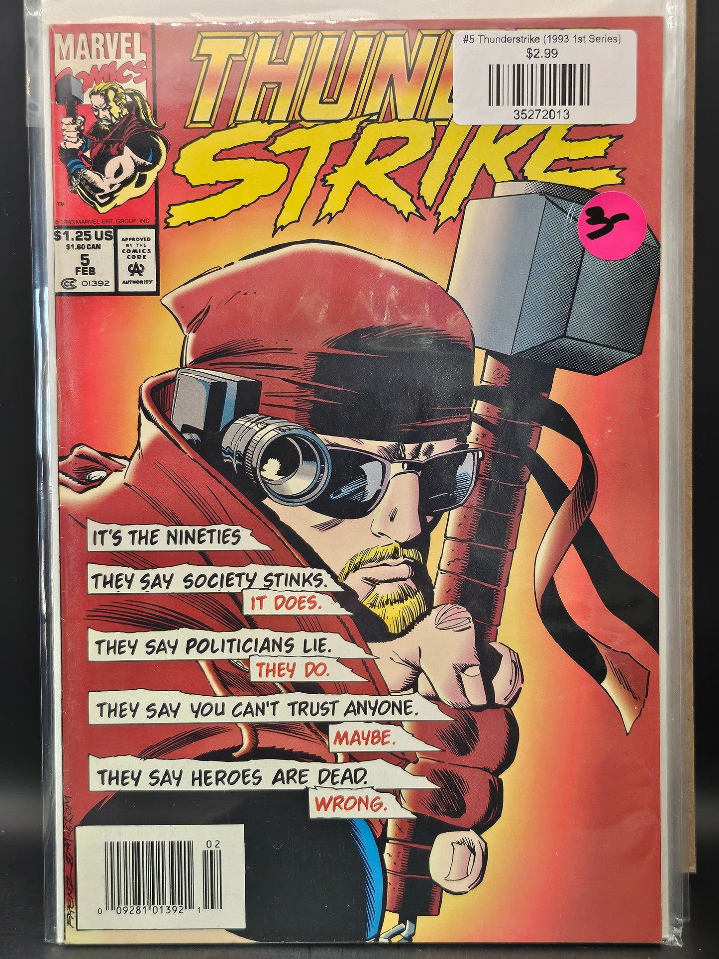#5 Thunderstrike (1993 1st Series)