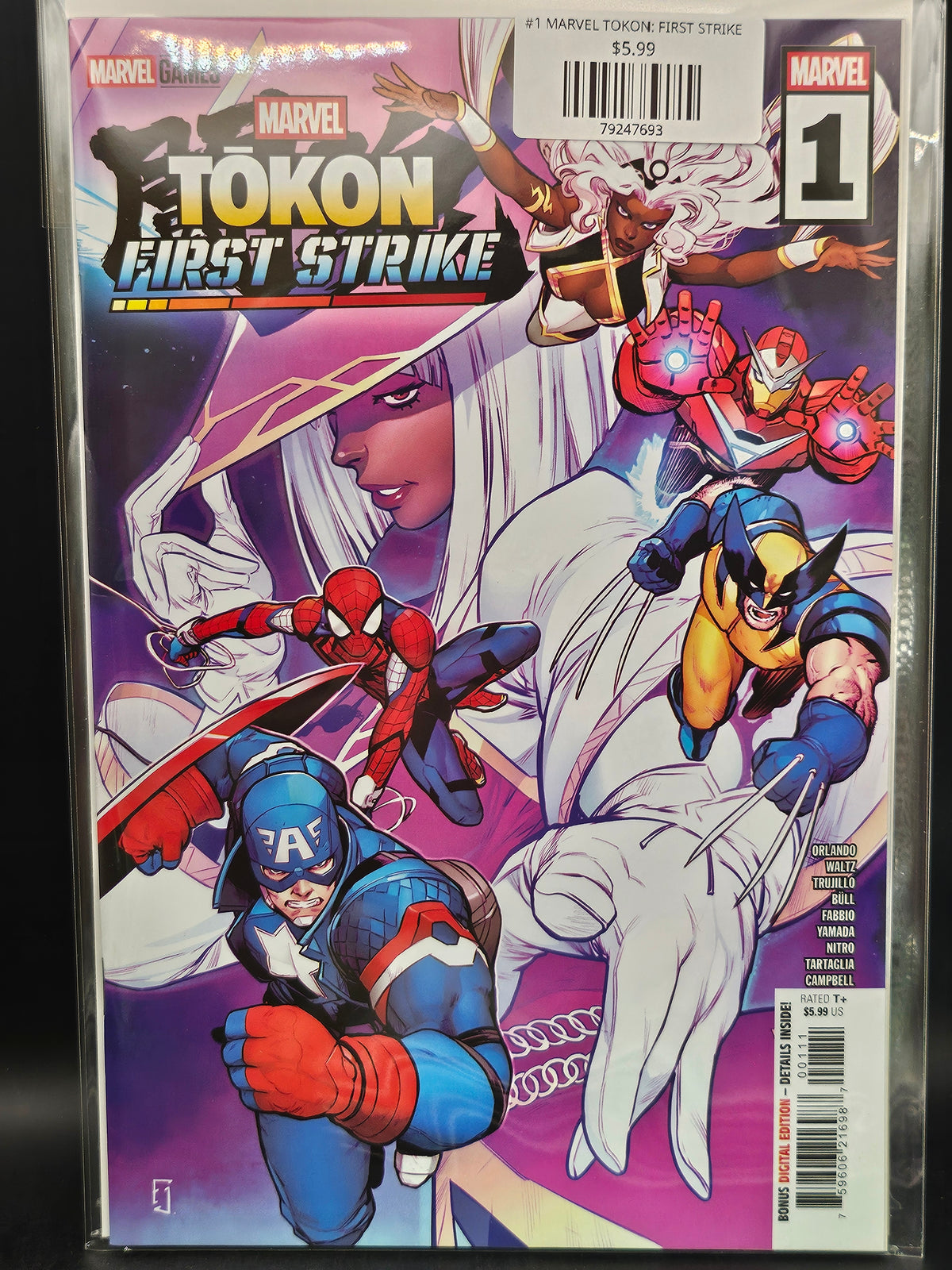#1 MARVEL TOKON: FIRST STRIKE