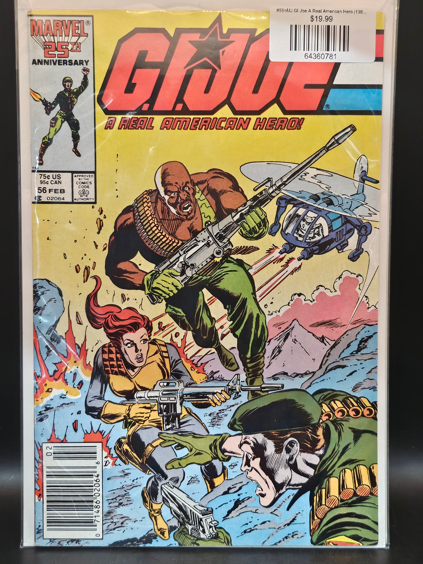 #56nMJ GI Joe A Real American Hero (1982 Marvel)