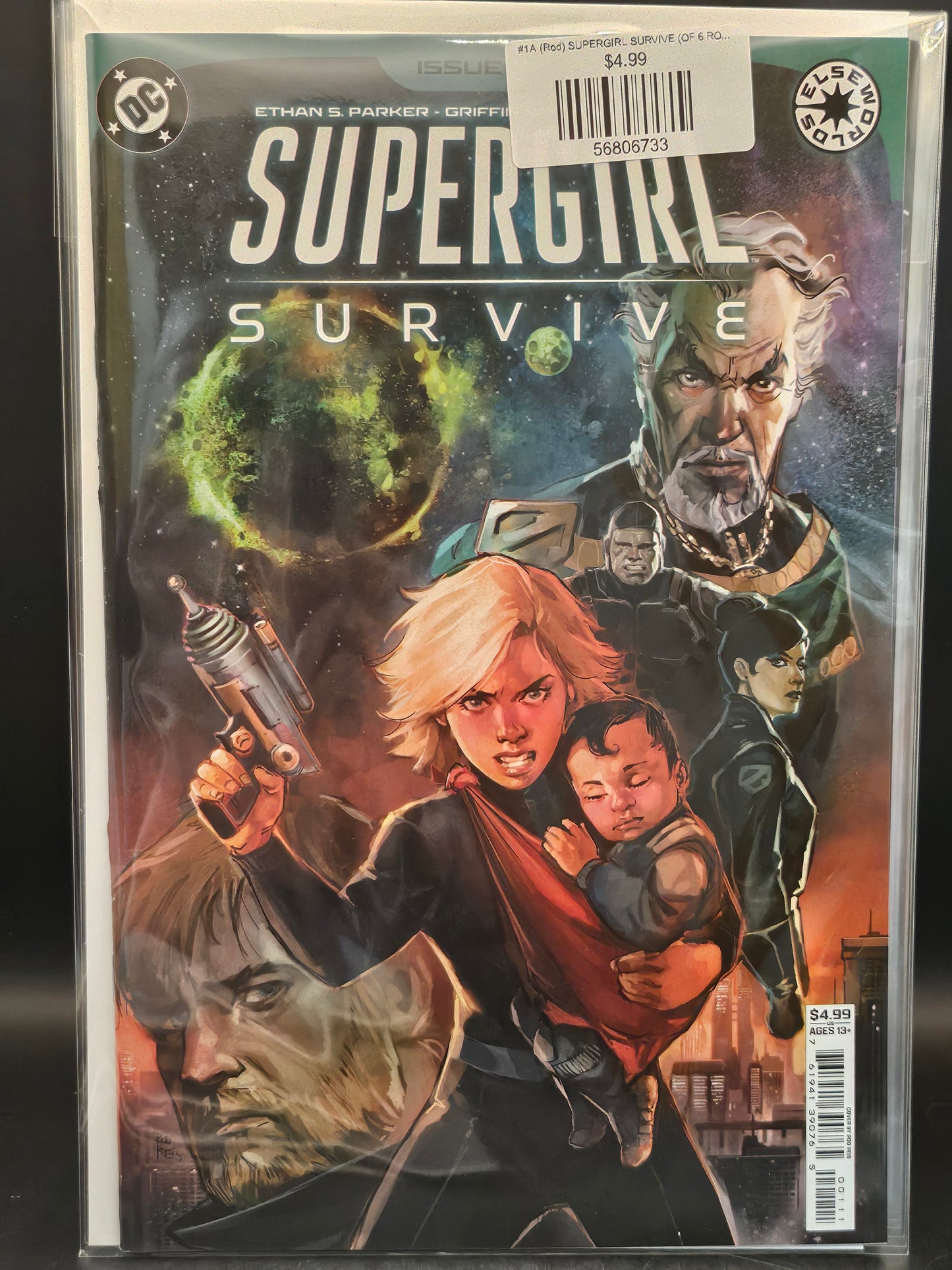 #1A (Rod) SUPERGIRL SURVIVE (OF 6 ROD REIS)