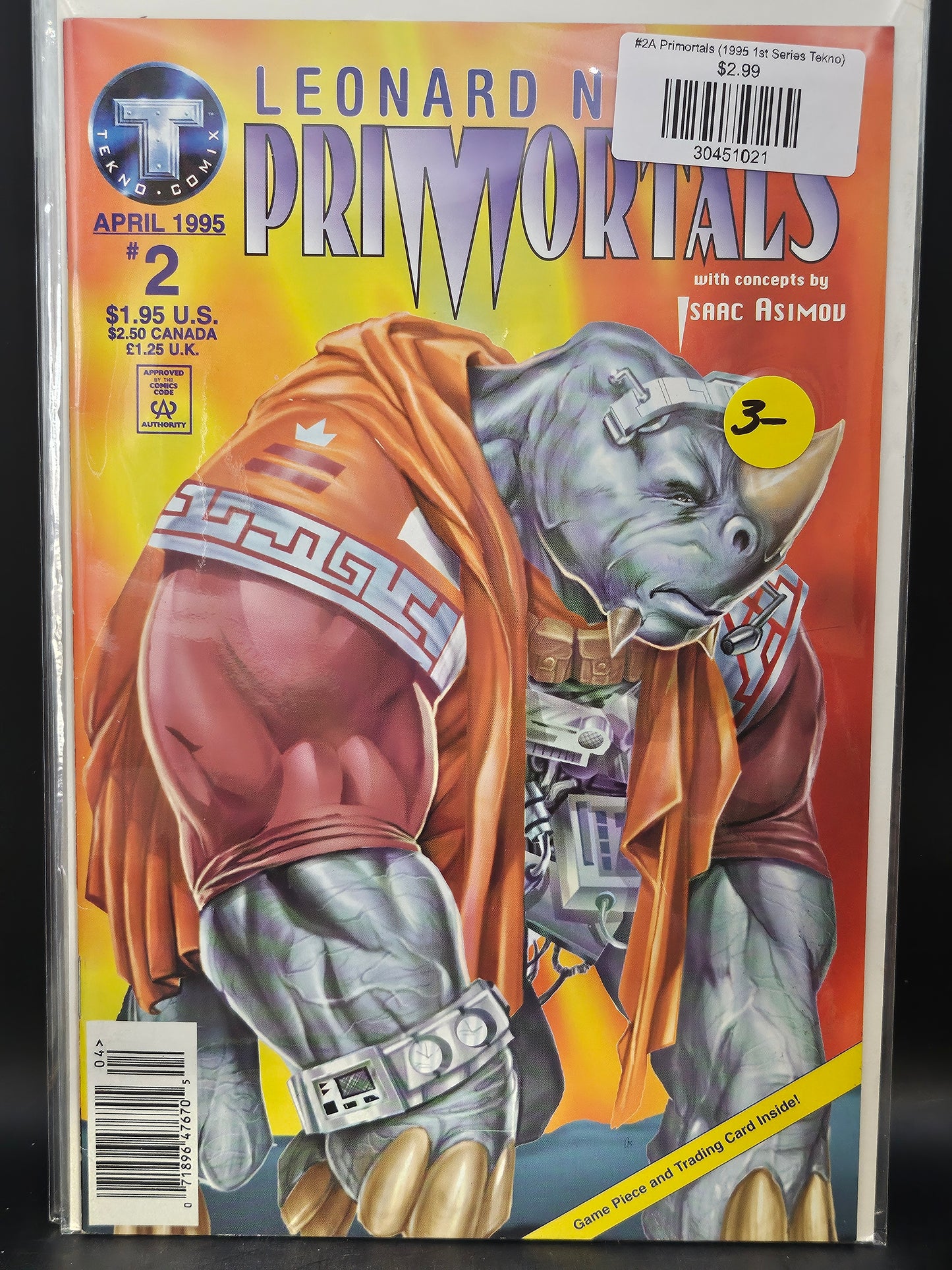 #2A Primortals (1995 1st Series Tekno)