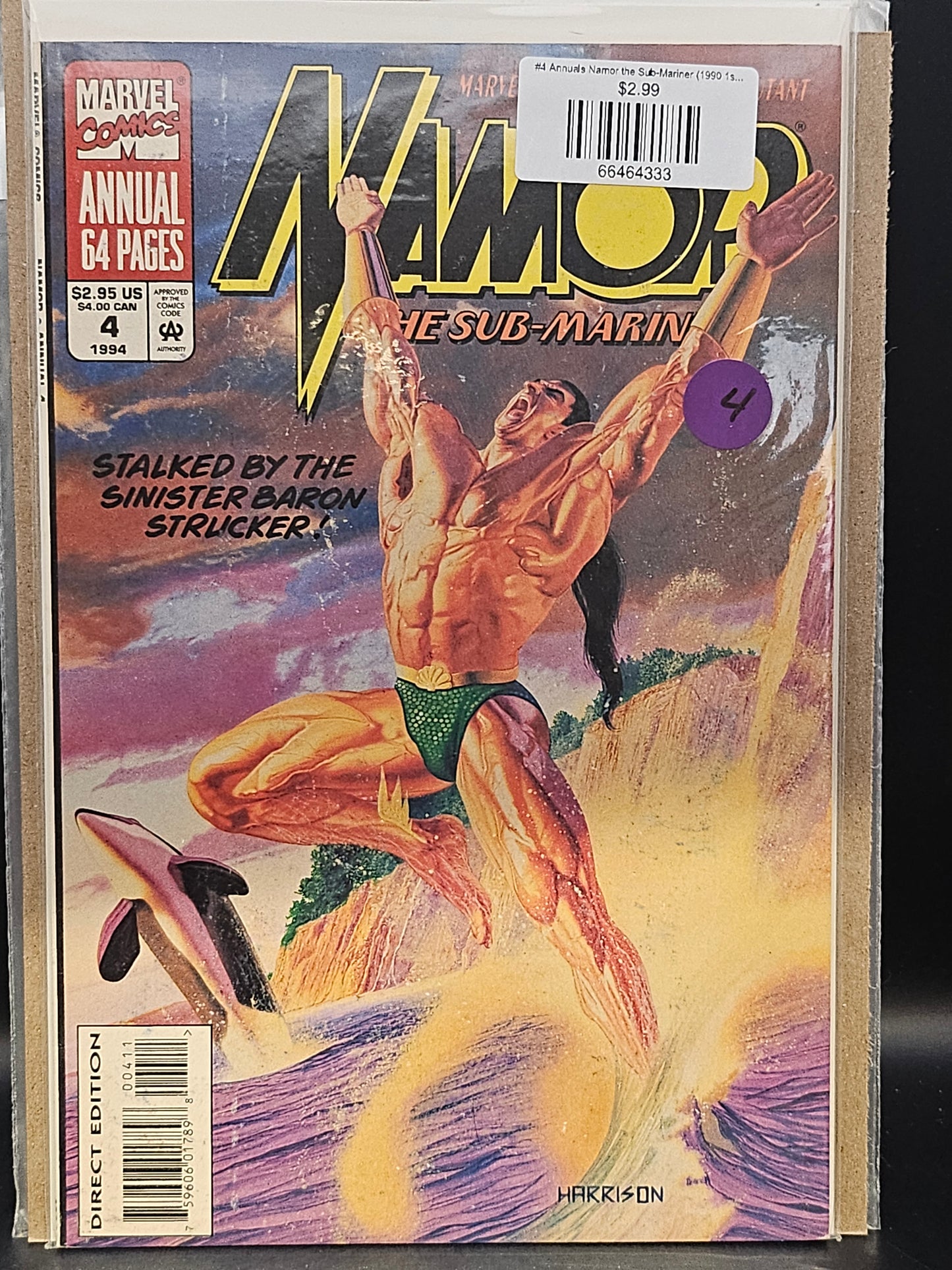 #4 Annuals Namor the Sub-Mariner (1990 1st Series)