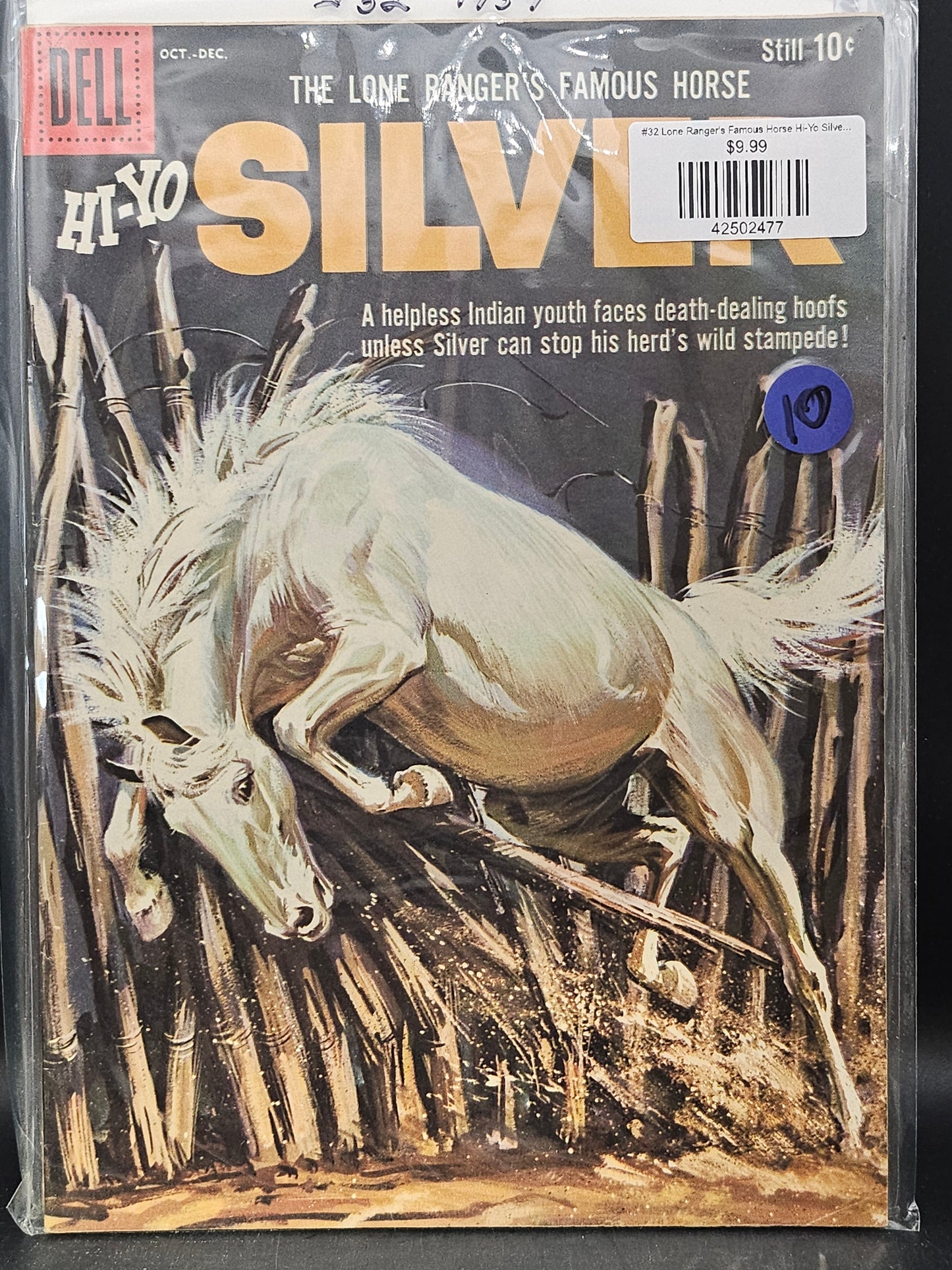 #32 Lone Ranger's Famous Horse Hi-Yo Silver (1952-1960 Dell)