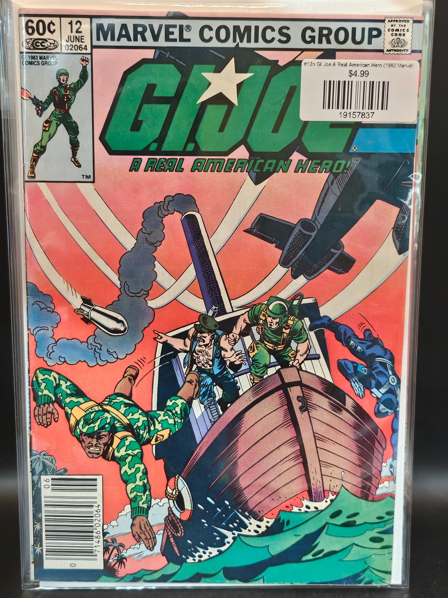 #12n GI Joe A Real American Hero (1982 Marvel)