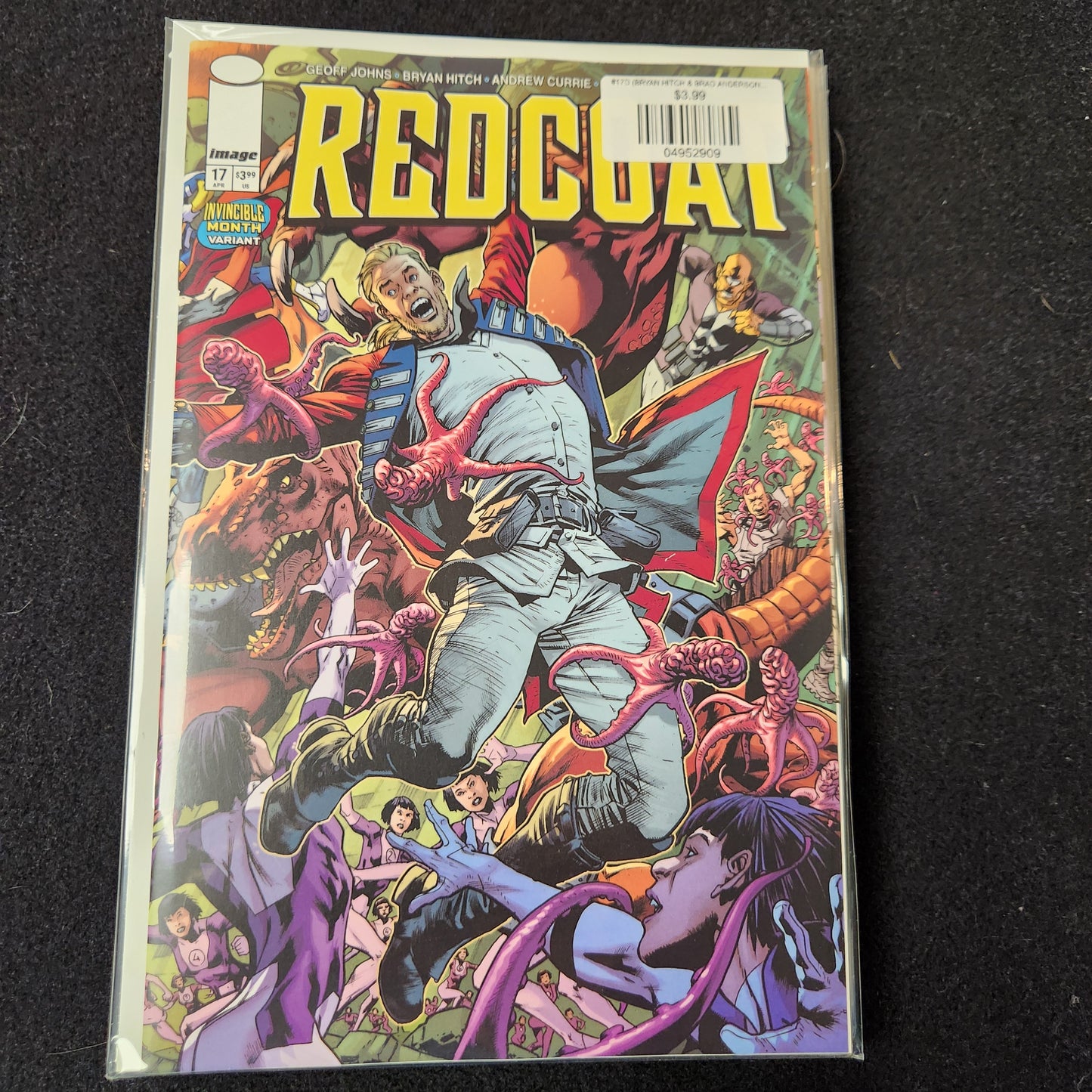 #17D (BRYAN HITCH & BRAD ANDERSON) REDCOAT (INVINCIBLE TEAM UP WRAPAROUND VAR)