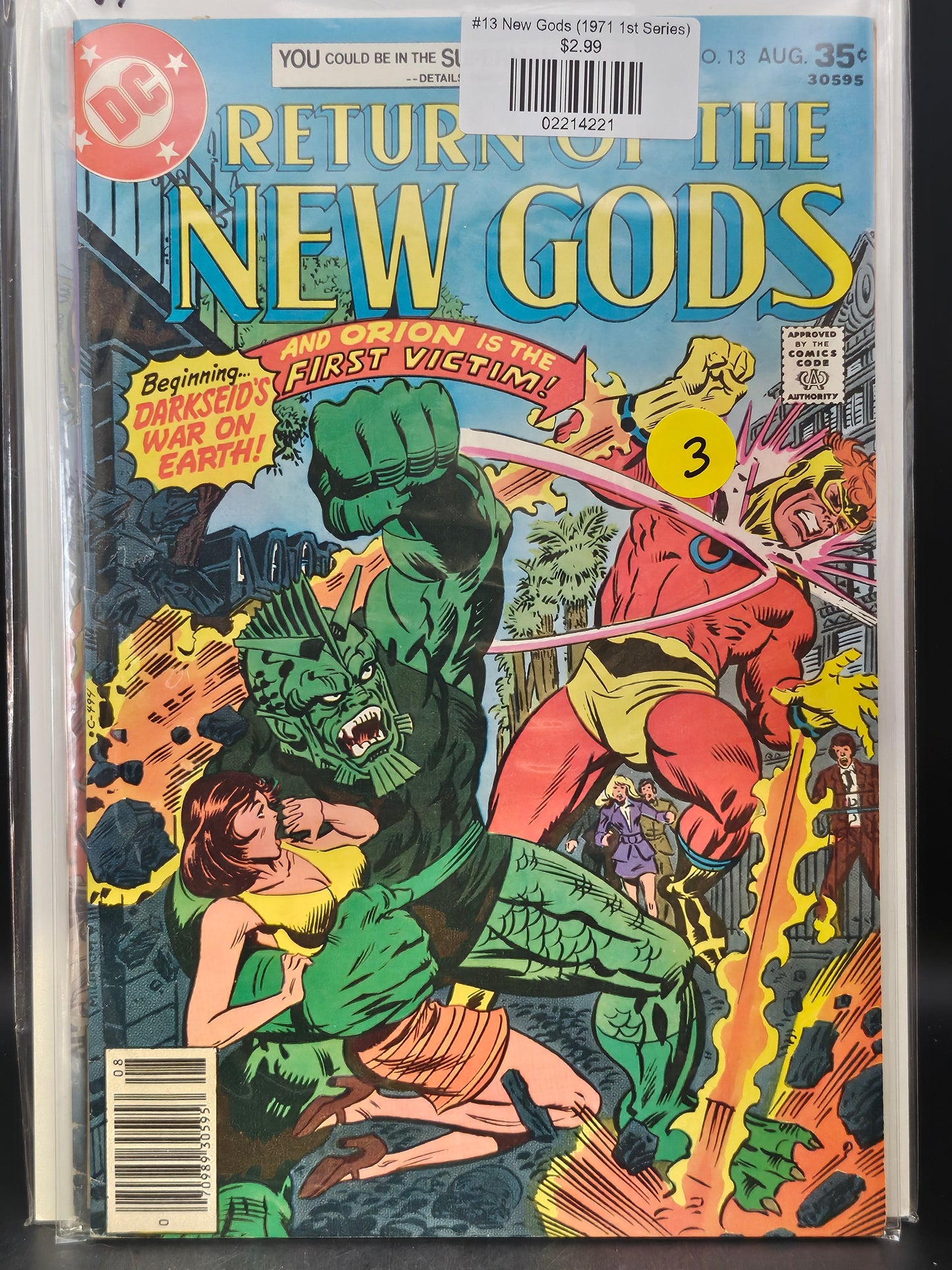 #13 New Gods (1971 1st Series)
