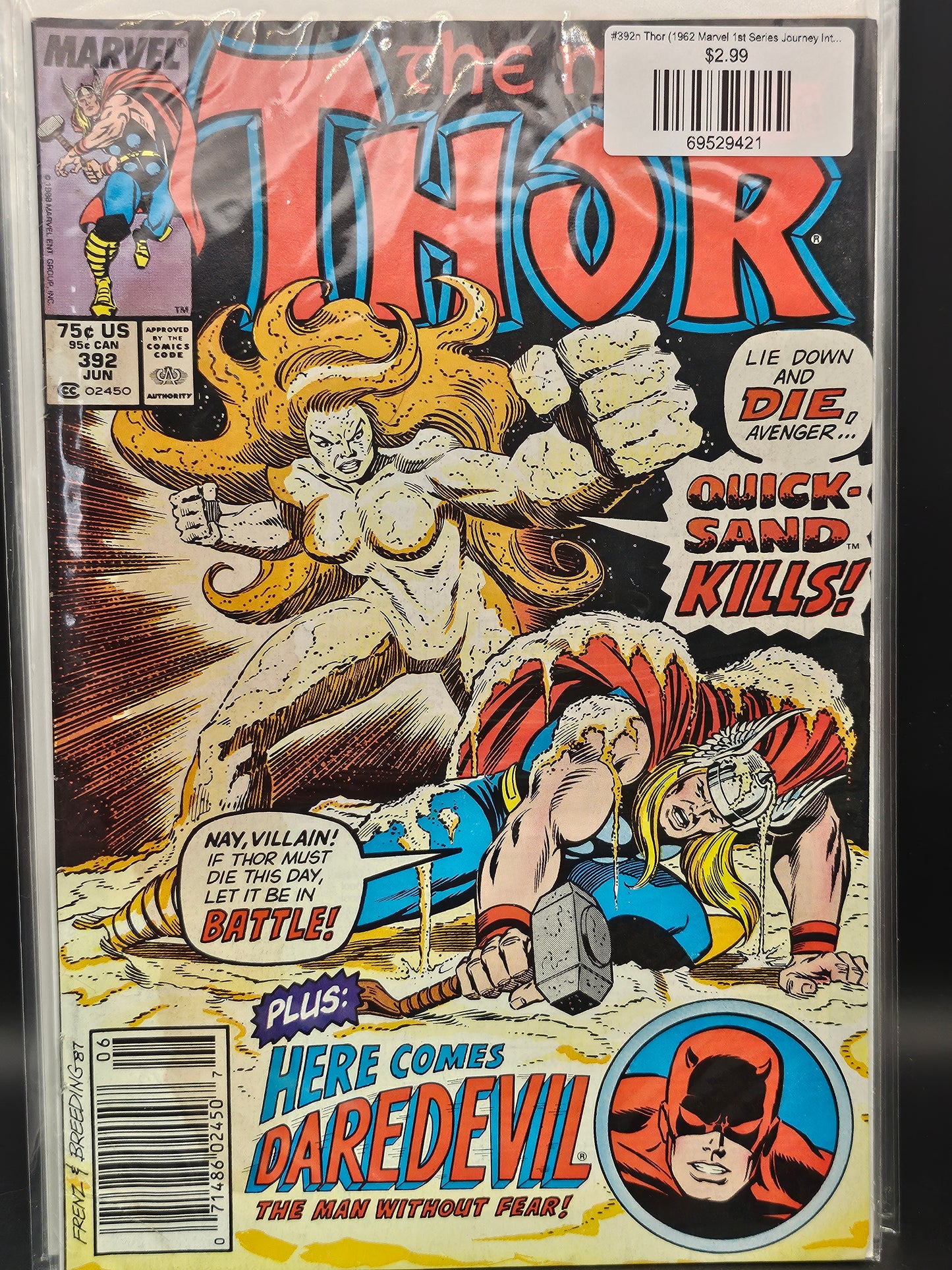 #392n Thor (1962 Marvel 1st Series Journey Into Mystery)