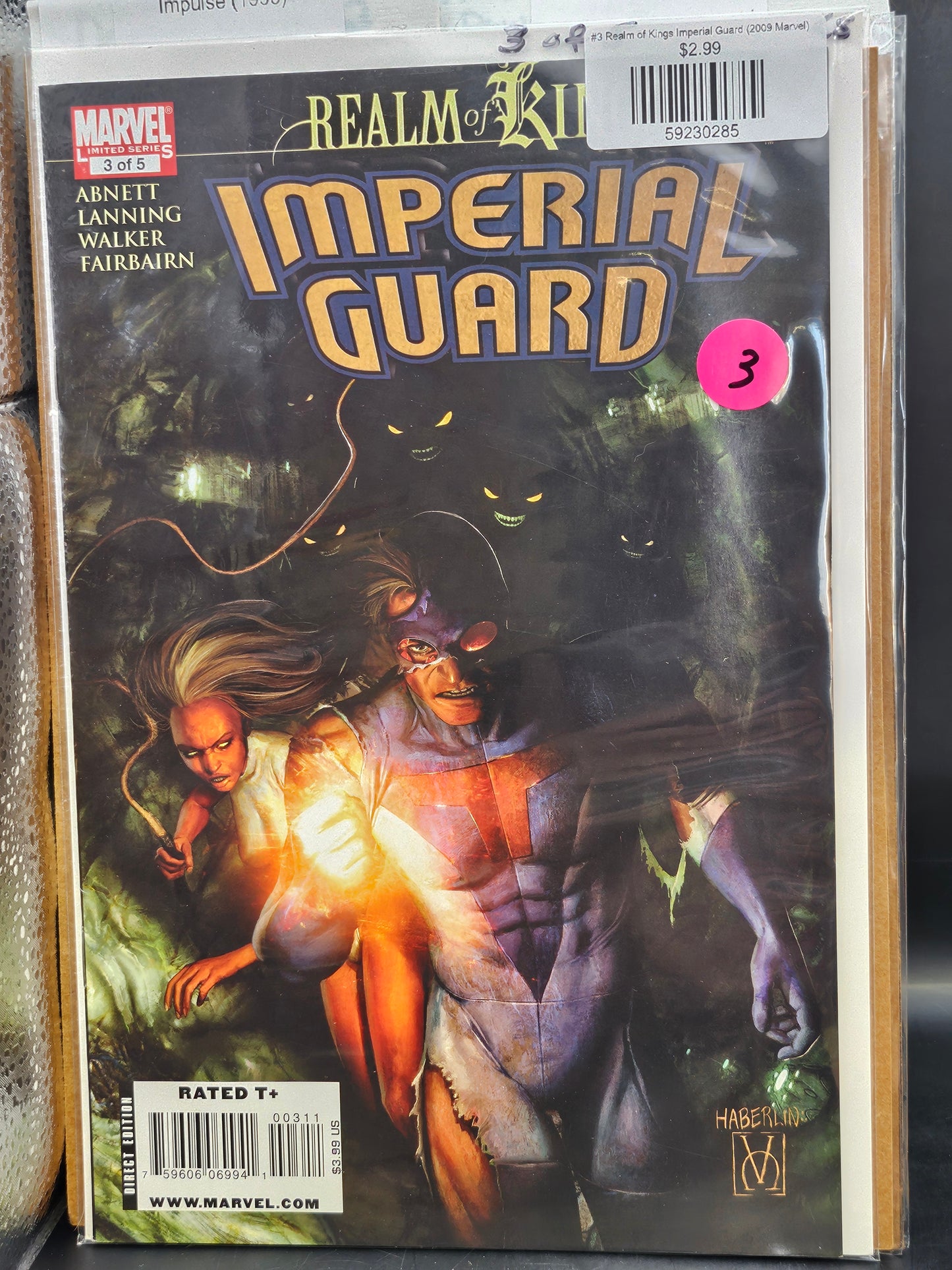#3 Realm of Kings Imperial Guard (2009 Marvel)