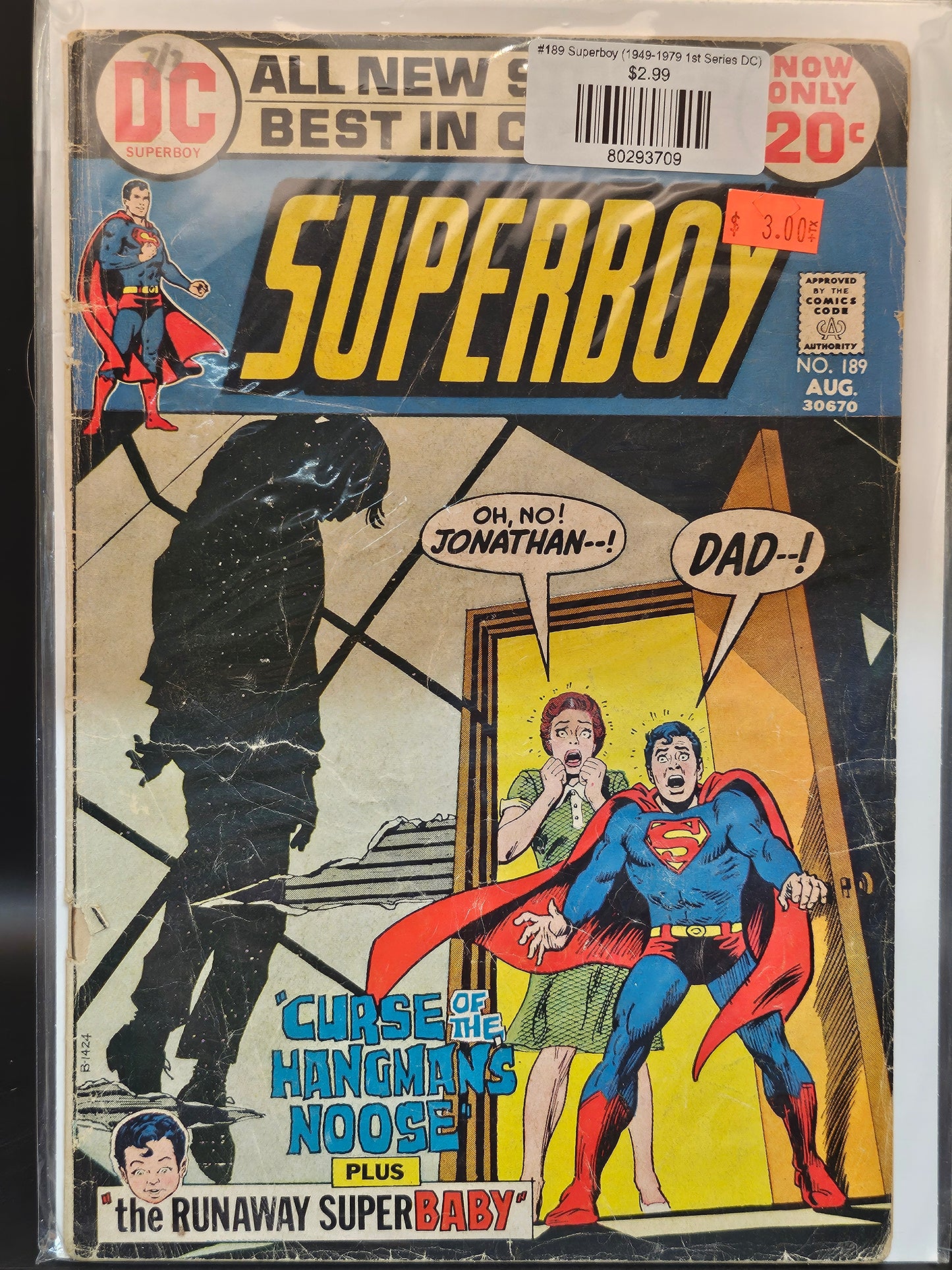#189 Superboy (1949-1979 1st Series DC)