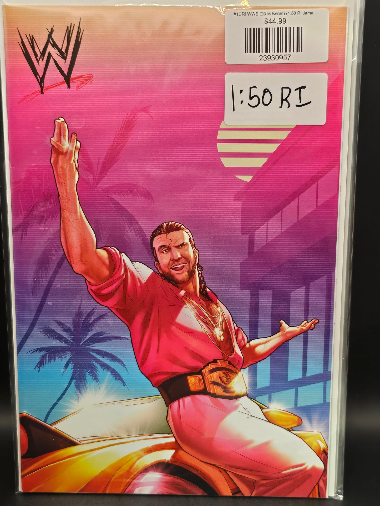 #1CRI WWE (2016 Boom) (1:50 RI Jamal Campbell Cover NM 9.0)