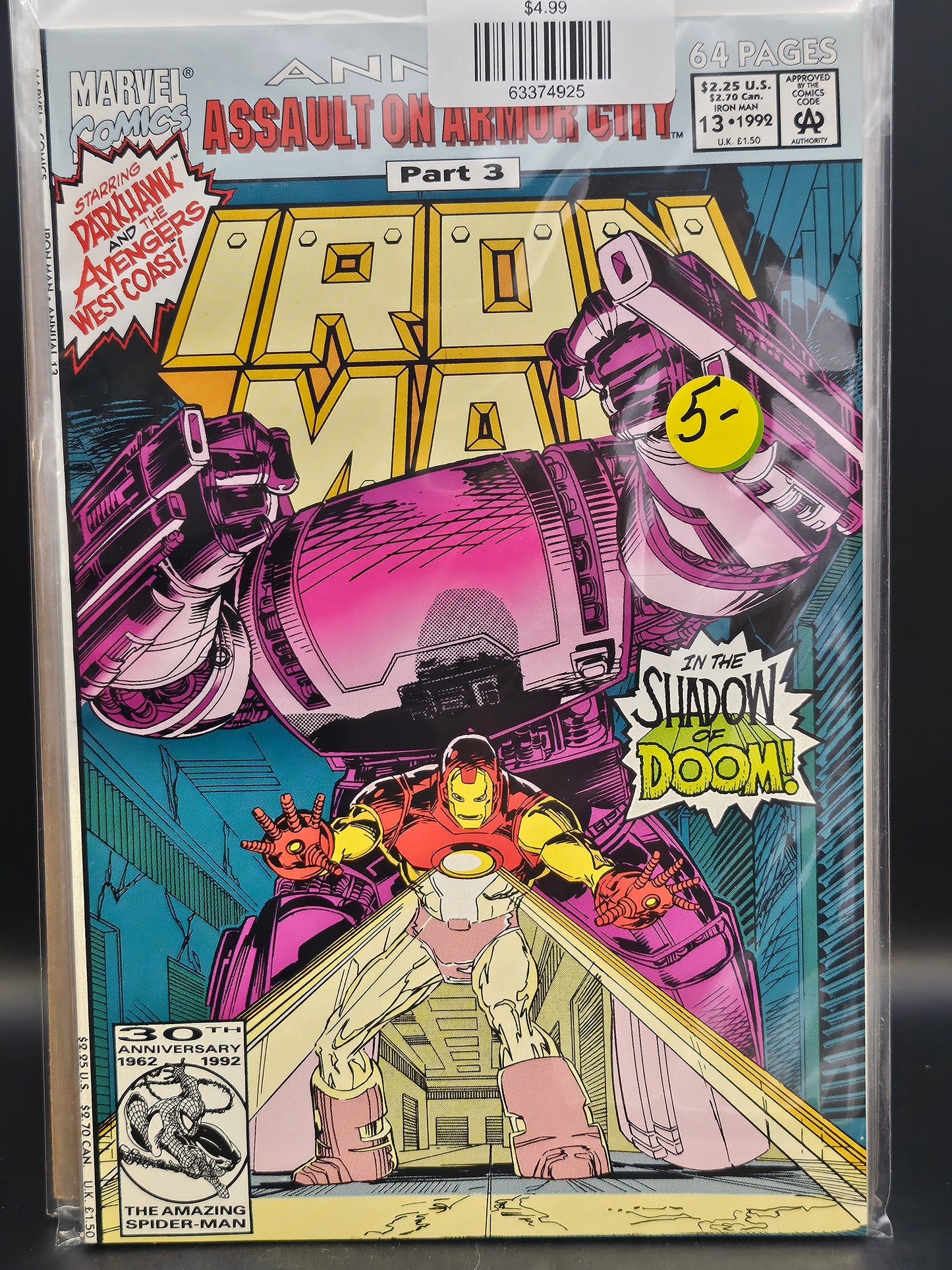 #13 Iron Man (1968 1st Series) Annual