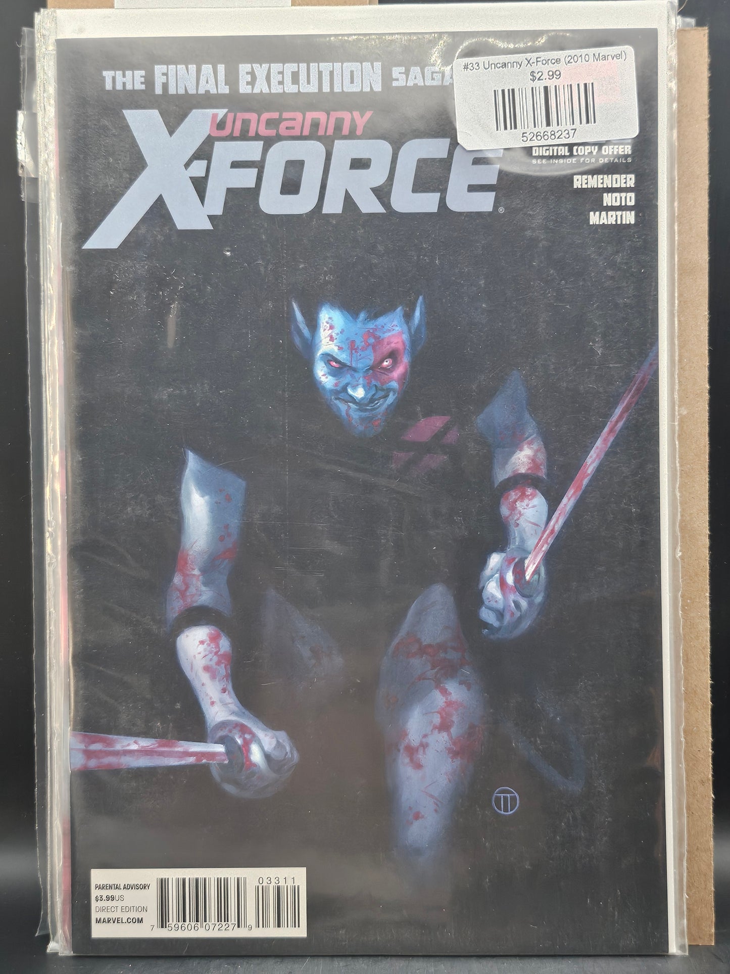 #33 Uncanny X-Force (2010 Marvel)