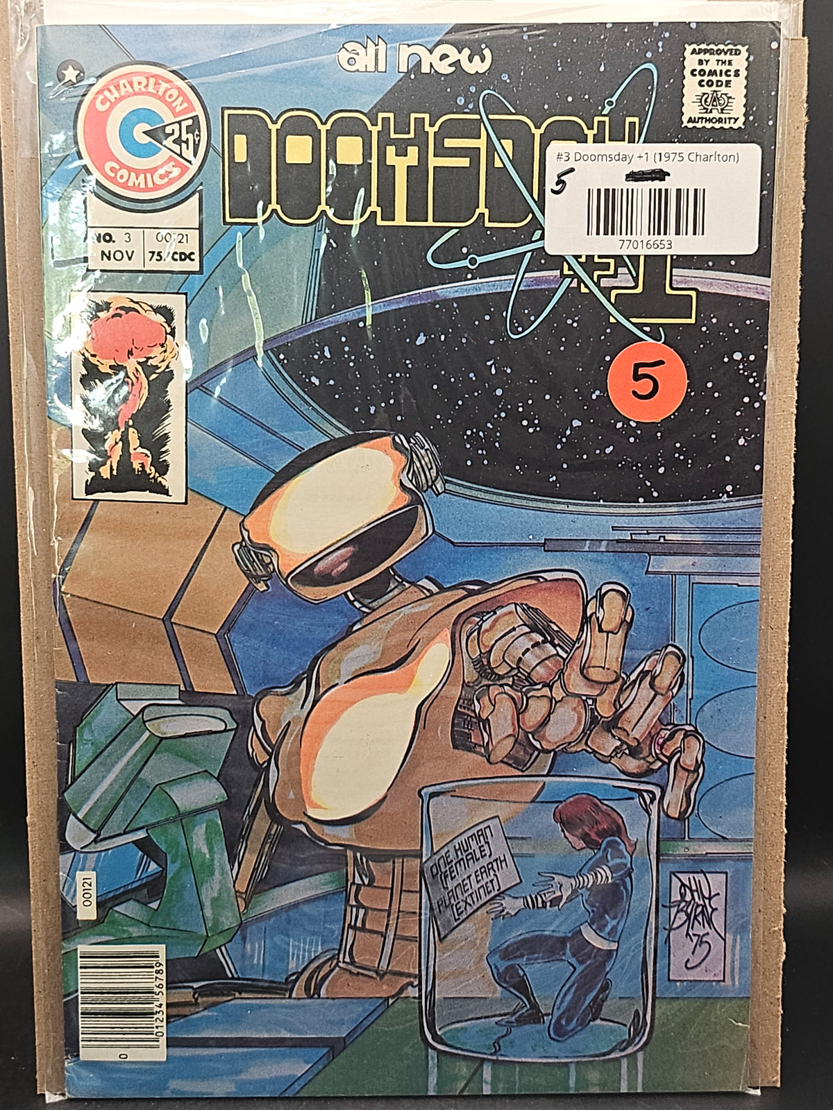 #3 Doomsday +1 (1975 Charlton)