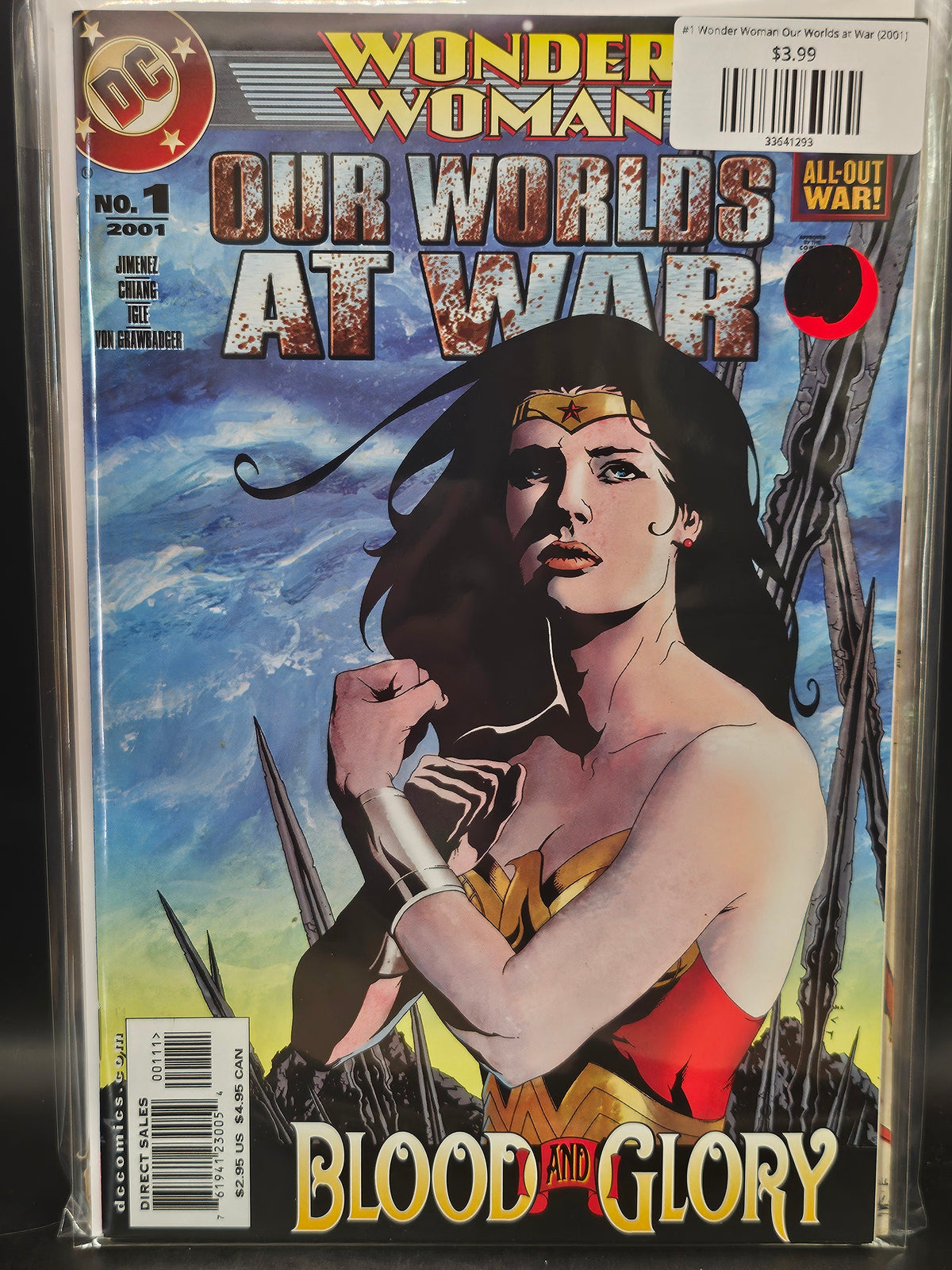 #1 Wonder Woman Our Worlds at War (2001)