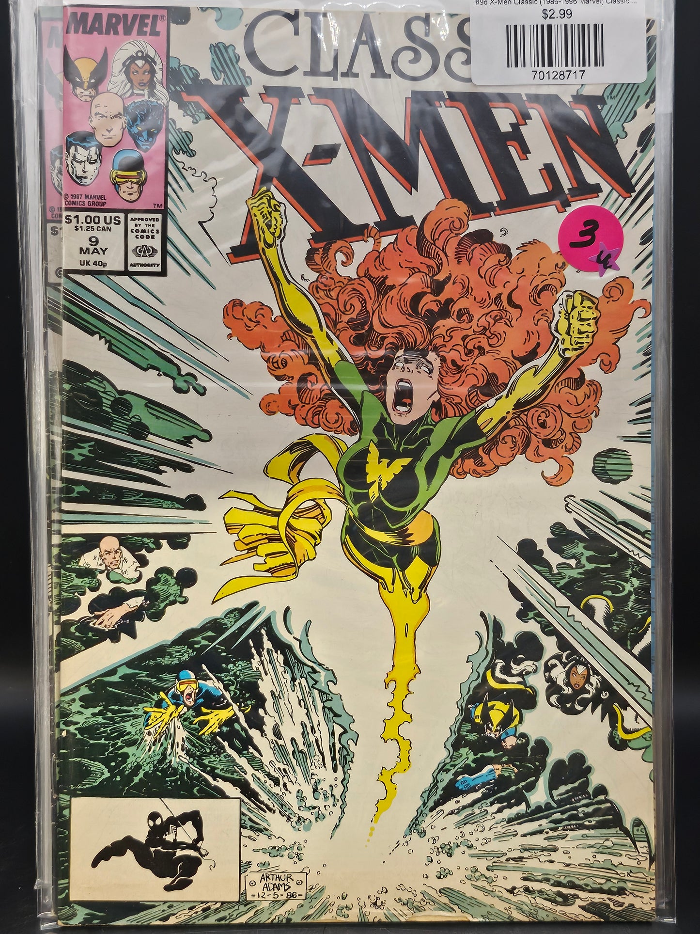 #9d X-Men Classic (1986-1995 Marvel) Classic X-Men