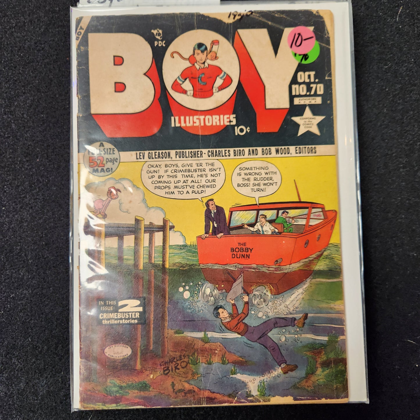 Boy Comics – Lev Gleason Publications – (1942–1956) – Volume 1 - #70