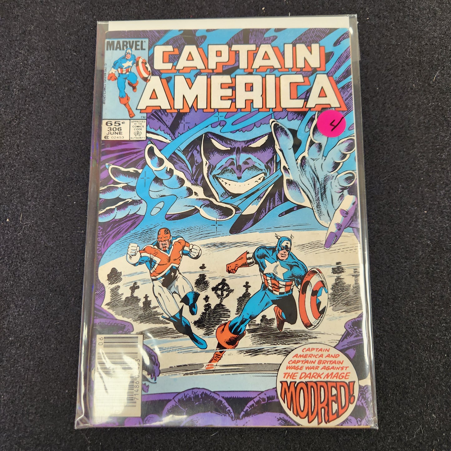 Captain America – Marvel – 1968–1996 – Volume 1 – Ongoing Series – #306 Newsstand