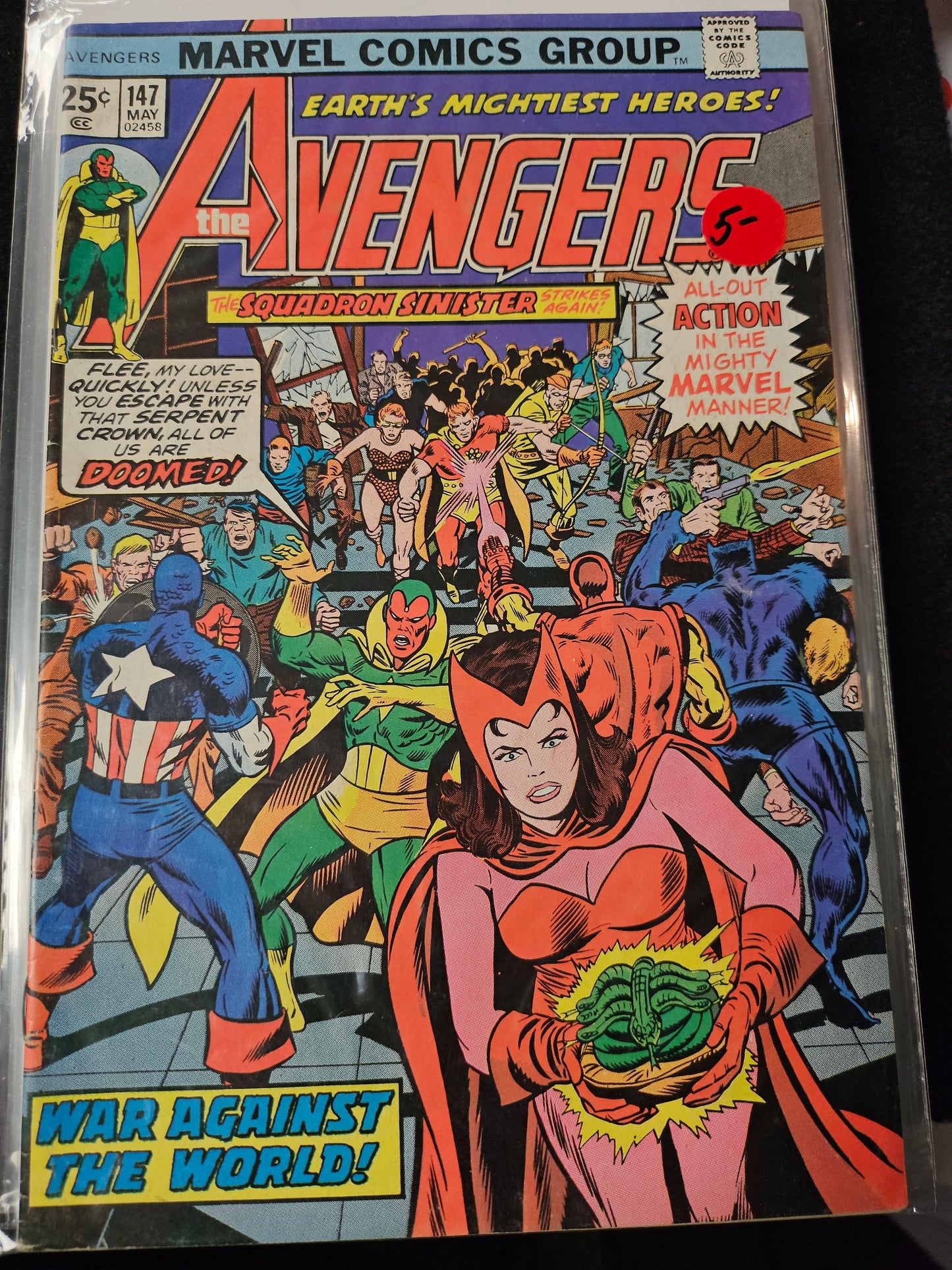 Avengers – Marvel Comics – (1963–1999) – Volume 1 – #147