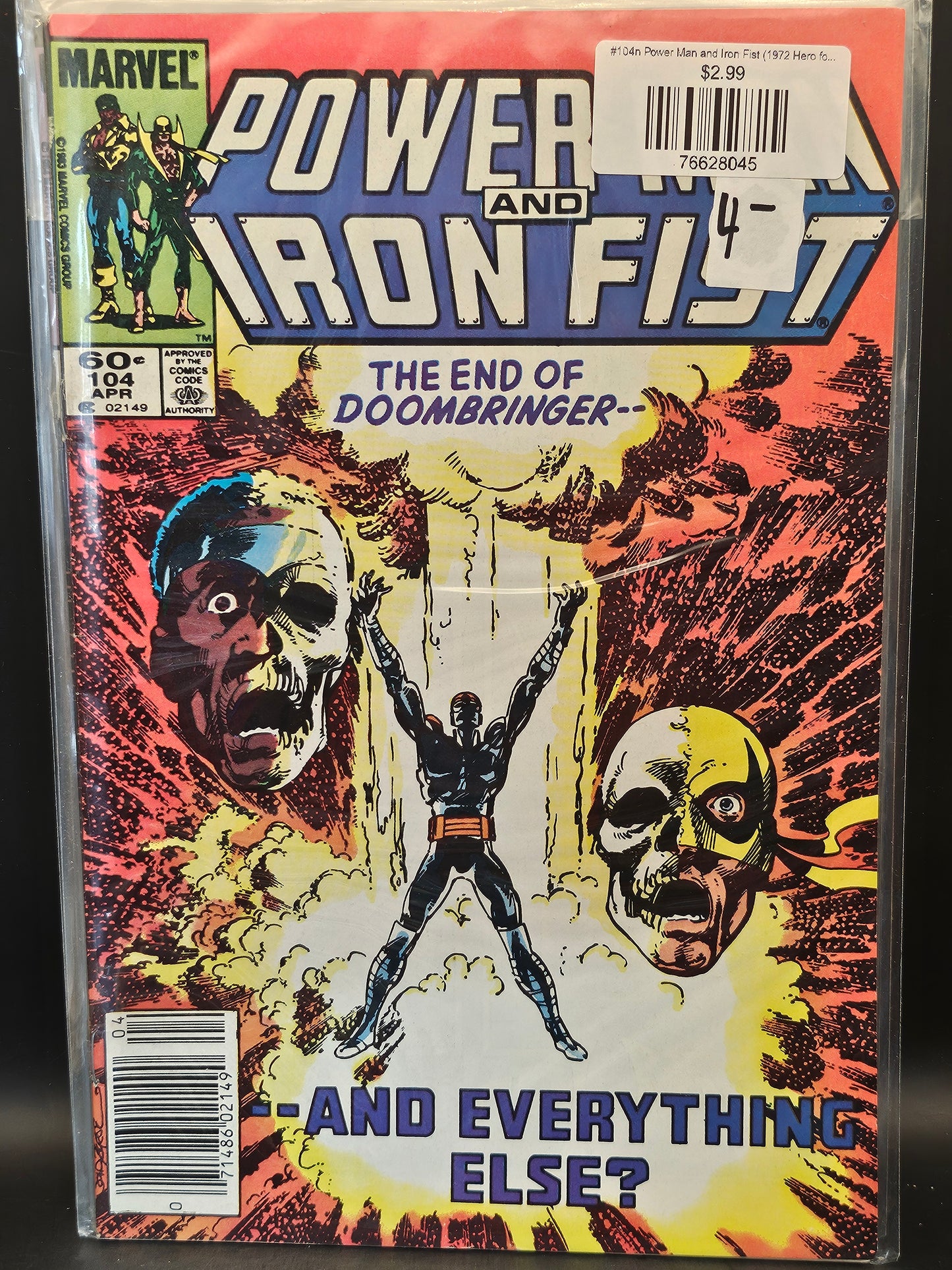 #104n Power Man and Iron Fist (1972 Hero for Hire)