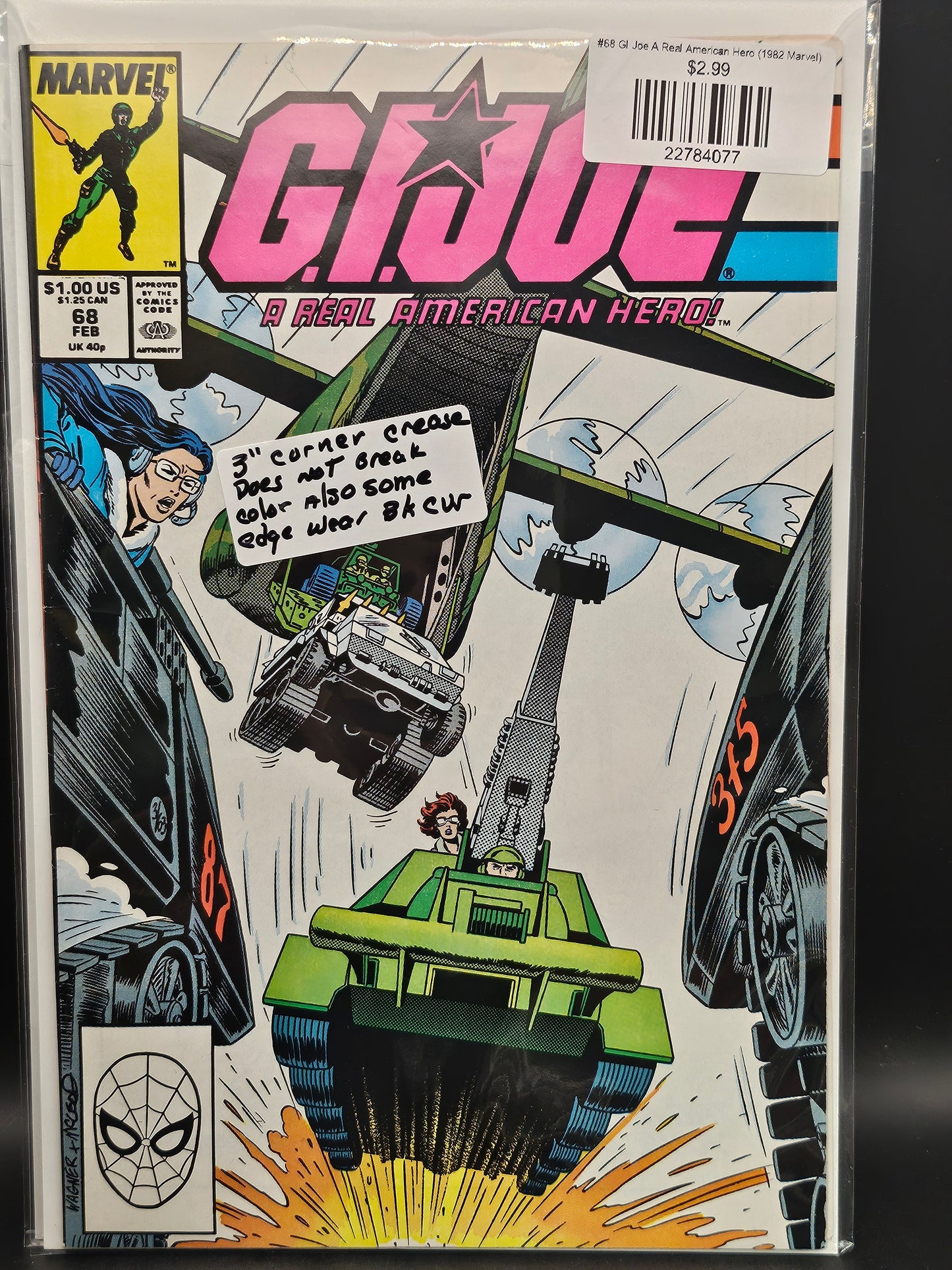 #68 GI Joe A Real American Hero (1982 Marvel)