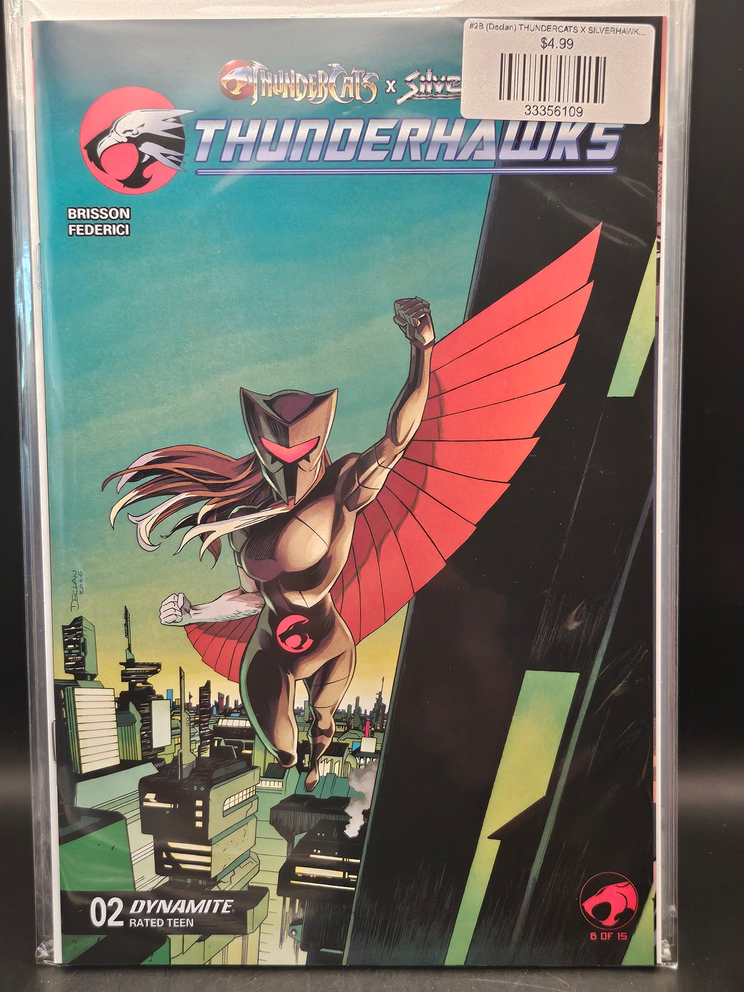 #2B (Declan) THUNDERCATS X SILVERHAWKS THUNDERHAWKS (DECLAN SHALVEY VAR)