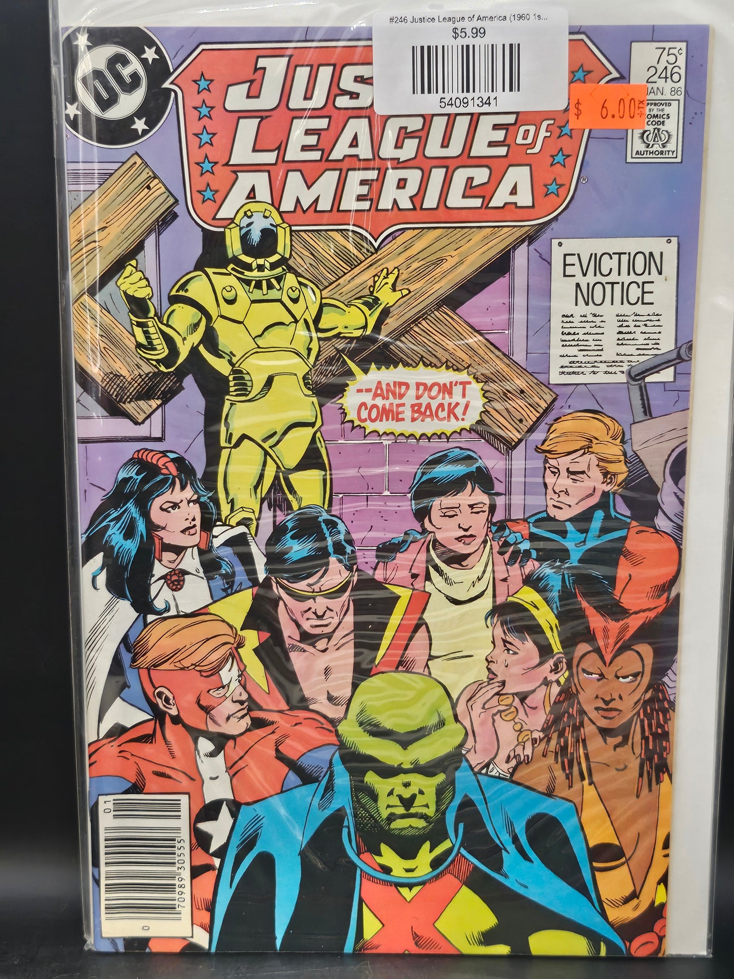 #246 Justice League of America (1960 1st Series)