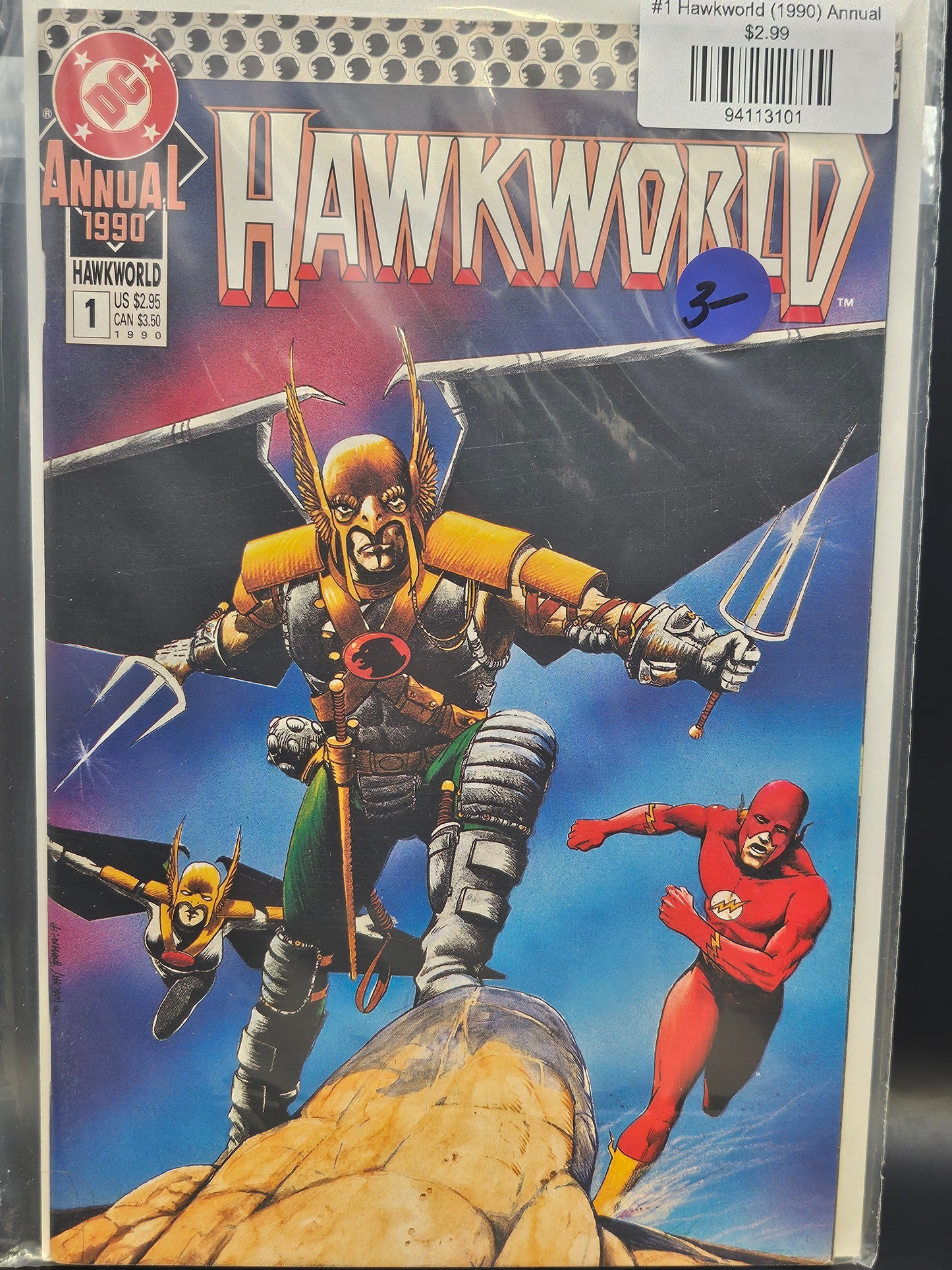 #1 Hawkworld (1990) Annual