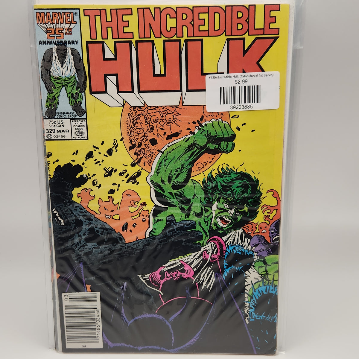 #329n Incredible Hulk (1962 Marvel 1st Series)