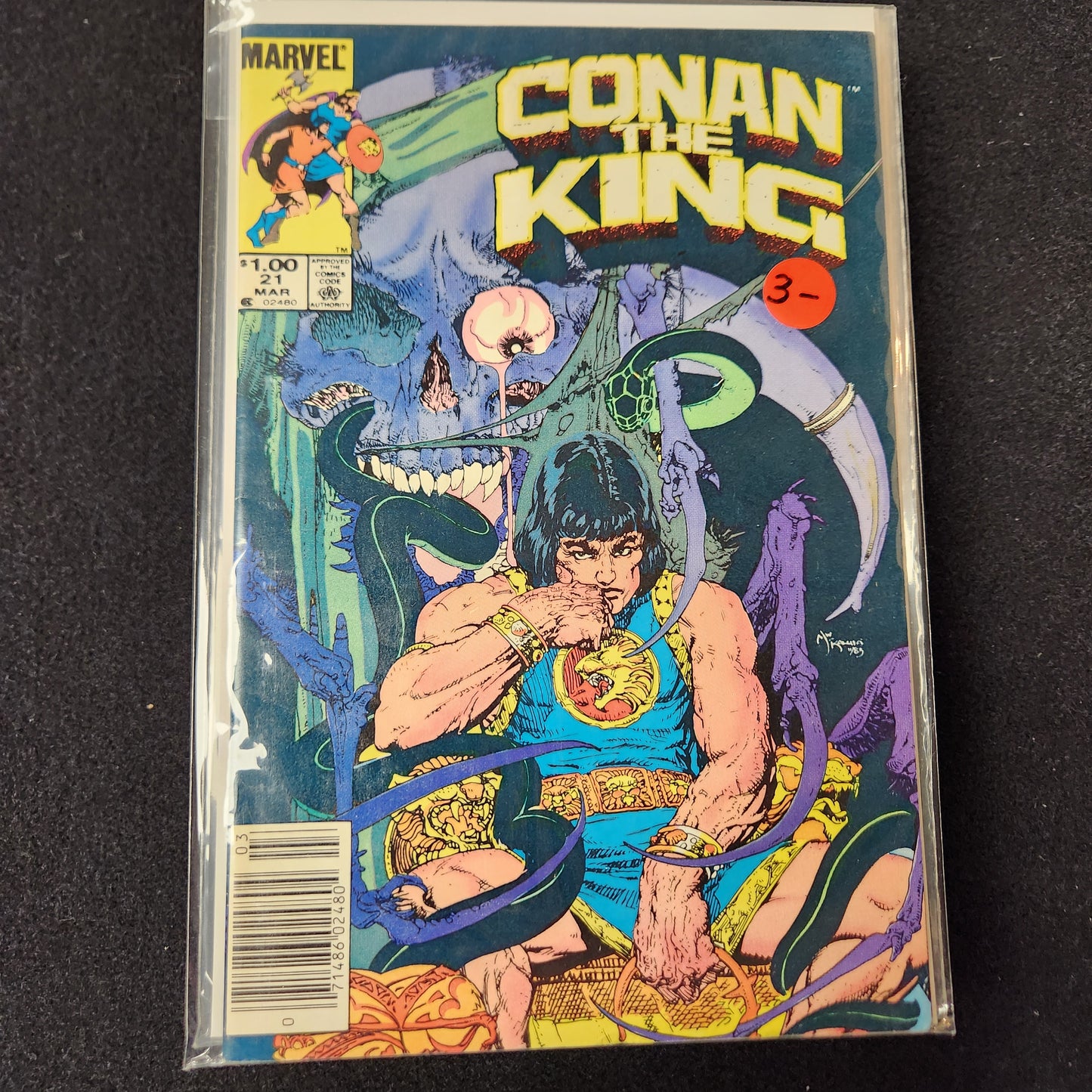 Conan the King – Marvel Comics – 1980–1989 – Volume 1 – Ongoing Series – #21