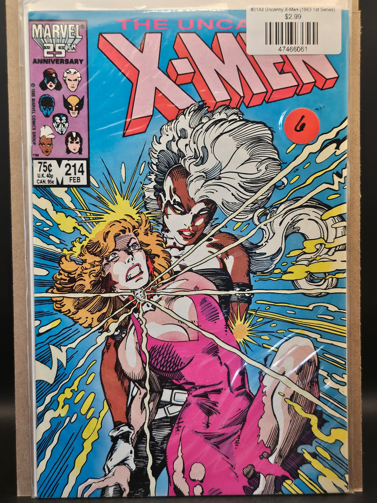 #214d Uncanny X-Men (1963 1st Series)