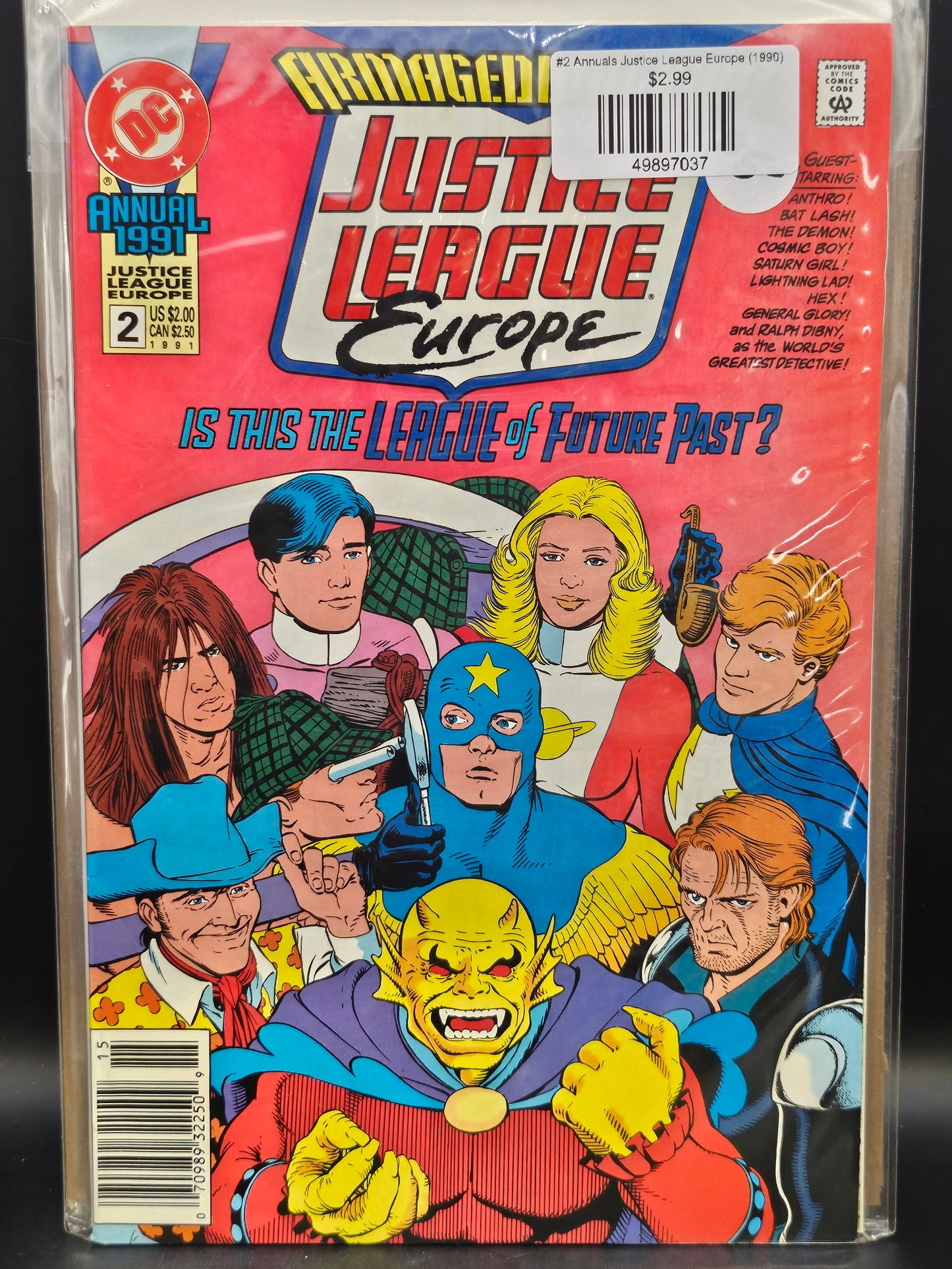 #2 Annuals Justice League Europe (1990)