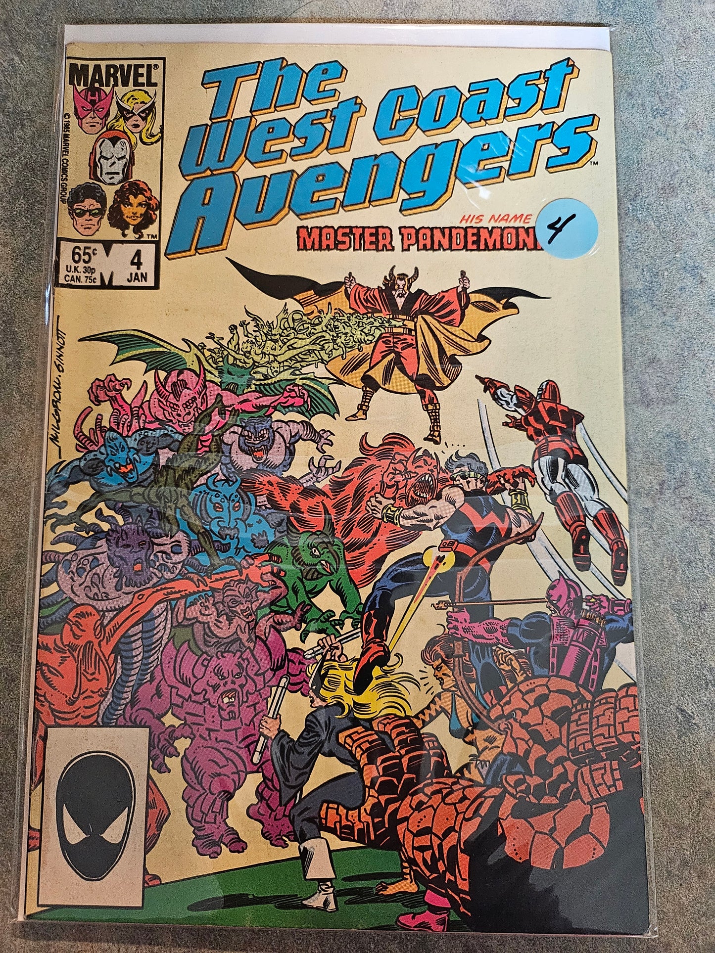 West Coast Avengers – Marvel Comics – (1985–1989) – Volume 2 – #4