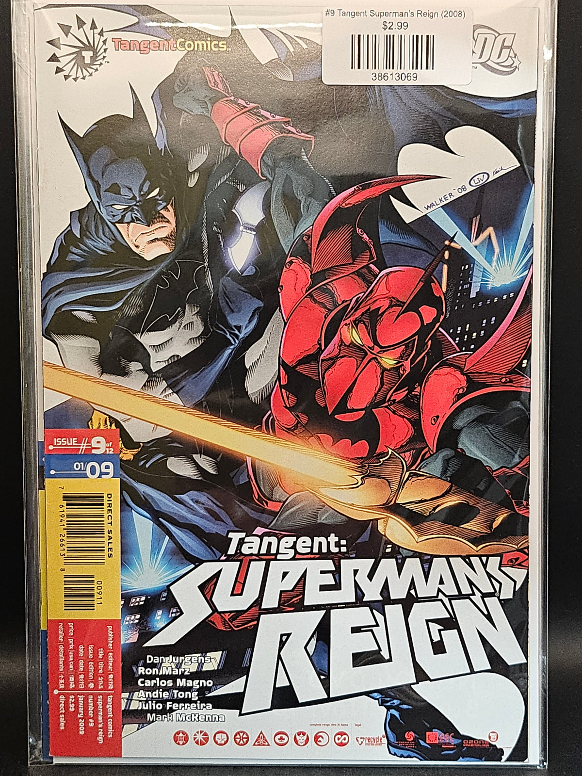 #9 Tangent Superman's Reign (2008)