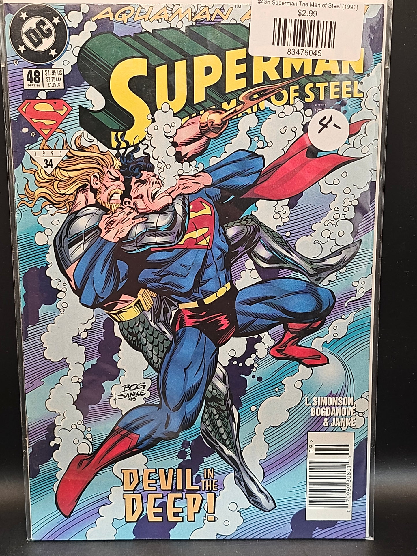 #48n Superman The Man of Steel (1991)