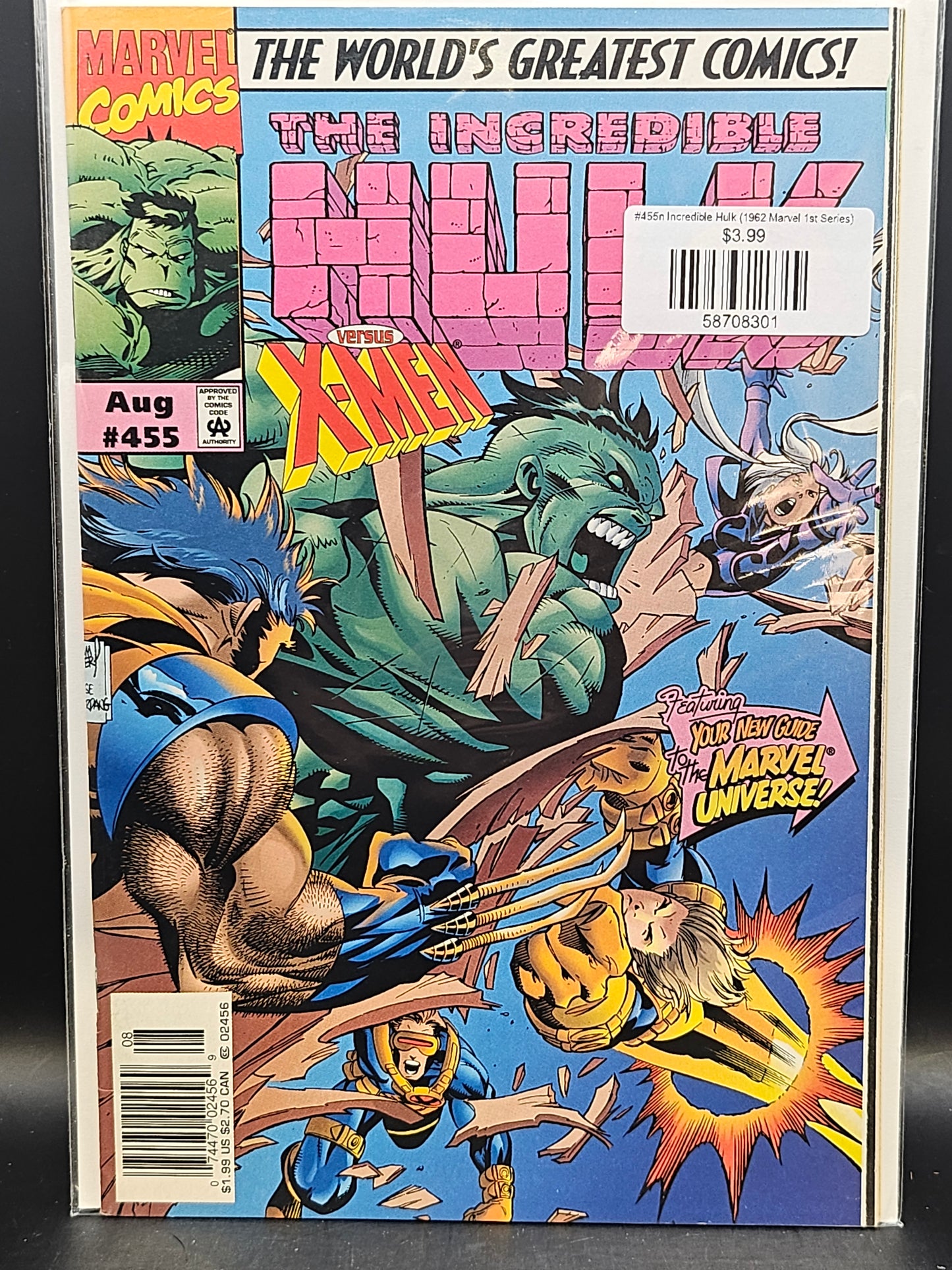 #455n Incredible Hulk (1962 Marvel 1st Series)