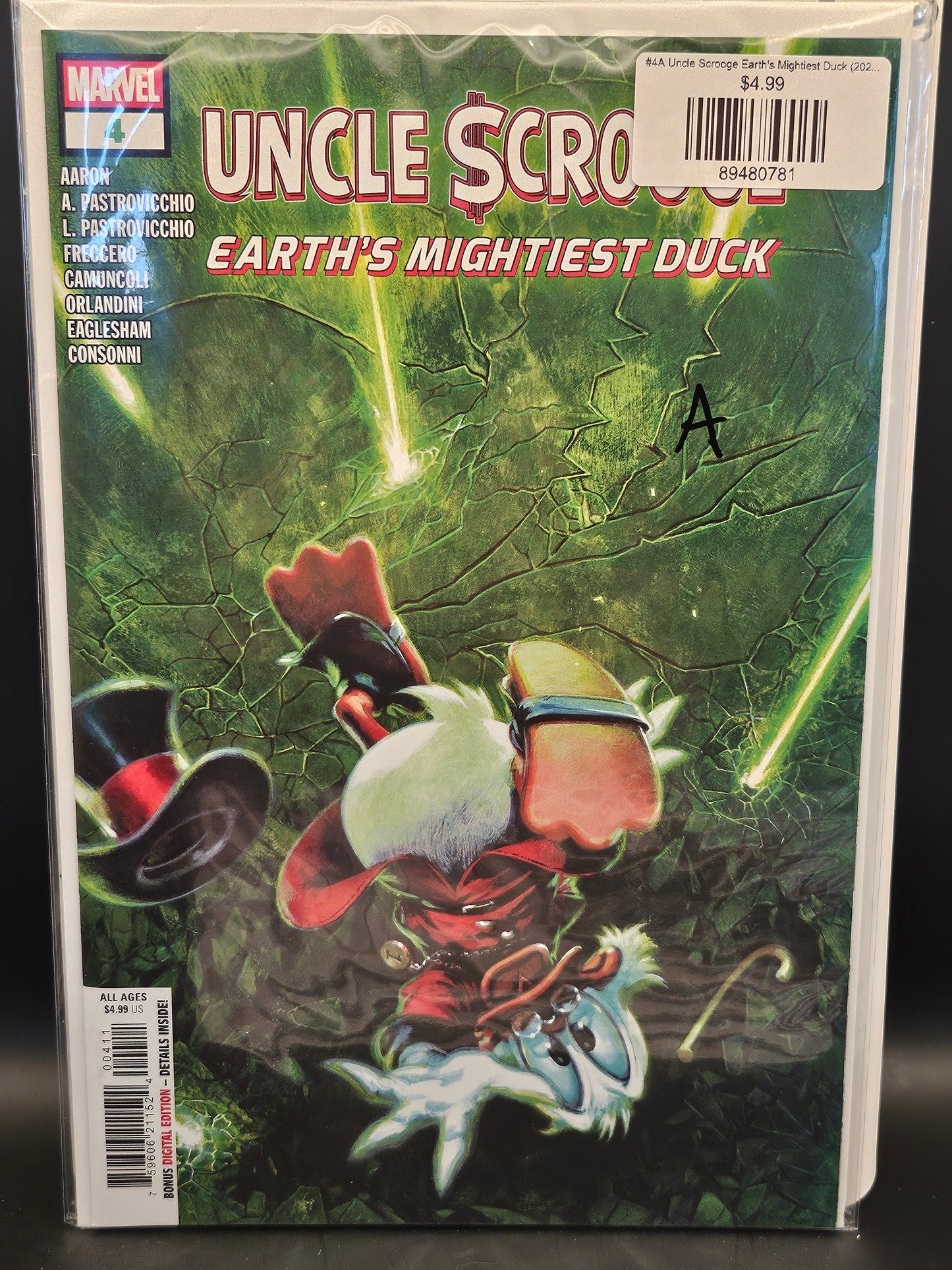 #4A Uncle Scrooge Earth's Mightiest Duck (2025 Marvel)
