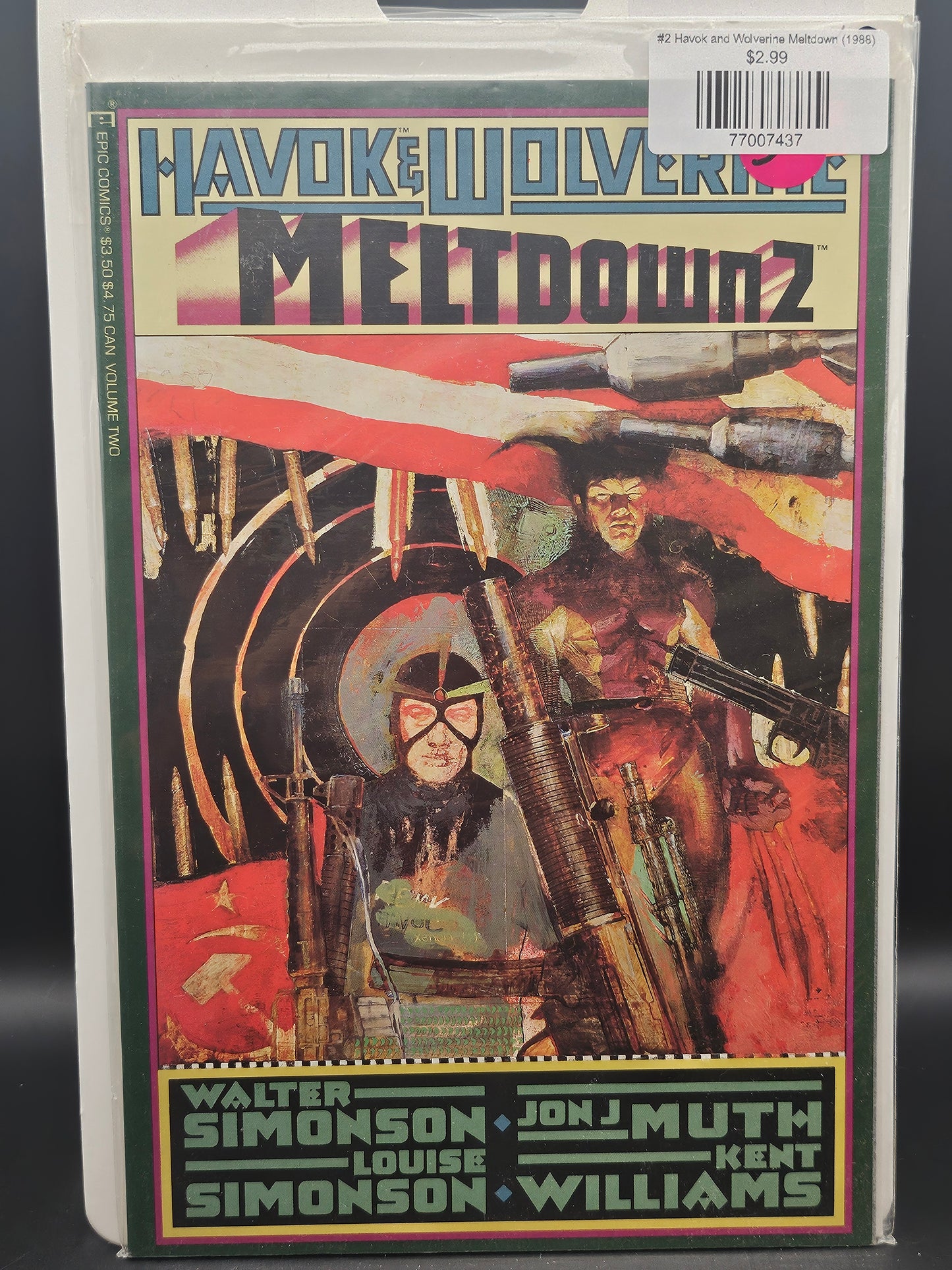 #2 Havok and Wolverine Meltdown (1988)