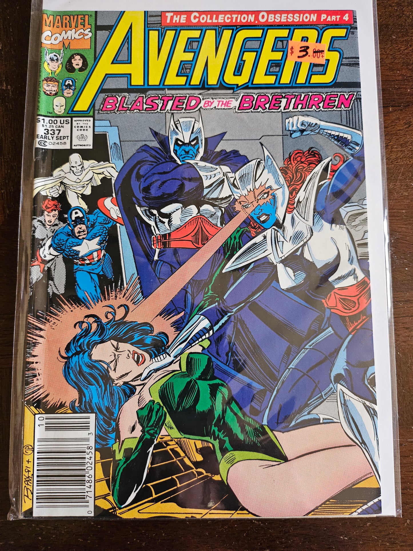 Avengers – Marvel Comics – (1963–1999) – Volume 1 – #337
