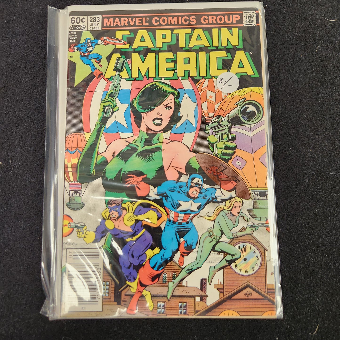 Captain America – Marvel – 1968–1996 – Volume 1 – Ongoing Series – #283