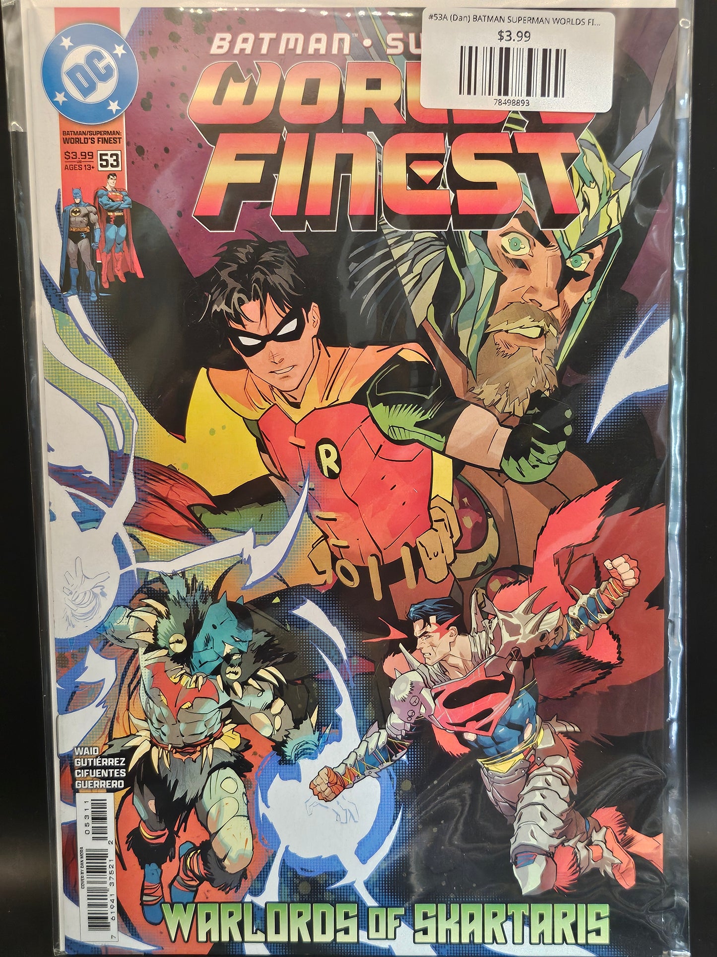 #53A (Dan) BATMAN SUPERMAN WORLDS FINEST (DAN MORA)