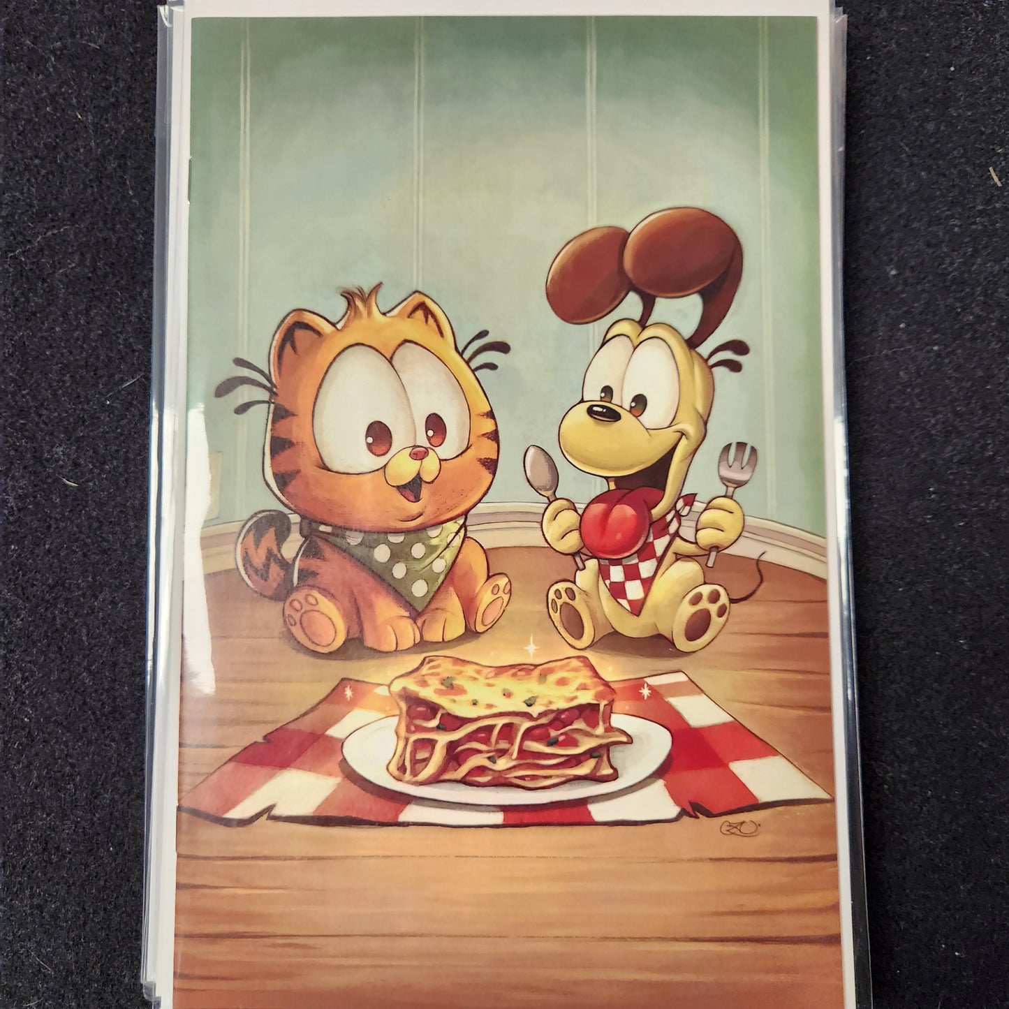 #2 Baby Garfield (B (Dressed, Zullo-Uminga) Variant)