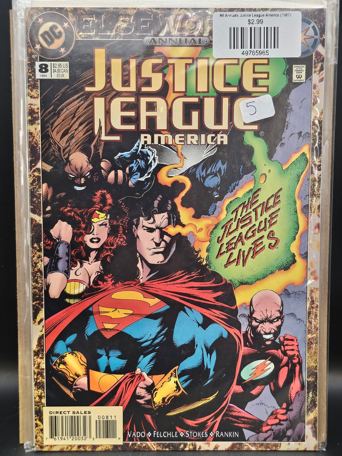 #8 Annuals Justice League America (1987)