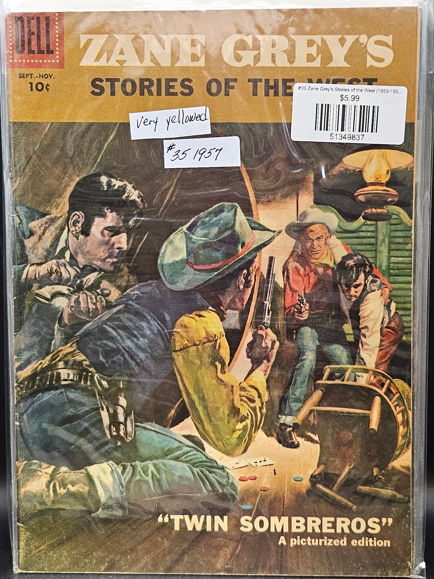 #35 Zane Grey's Stories of the West (1955-1958 Dell)