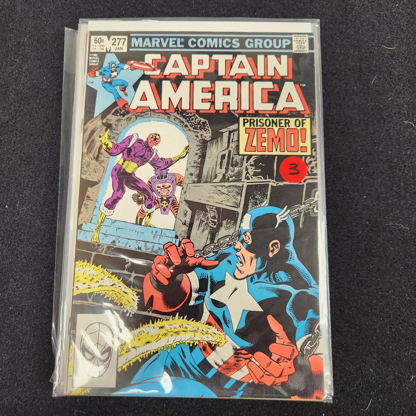 Captain America – Marvel – 1968–1996 – Volume 1 – Ongoing Series – #277