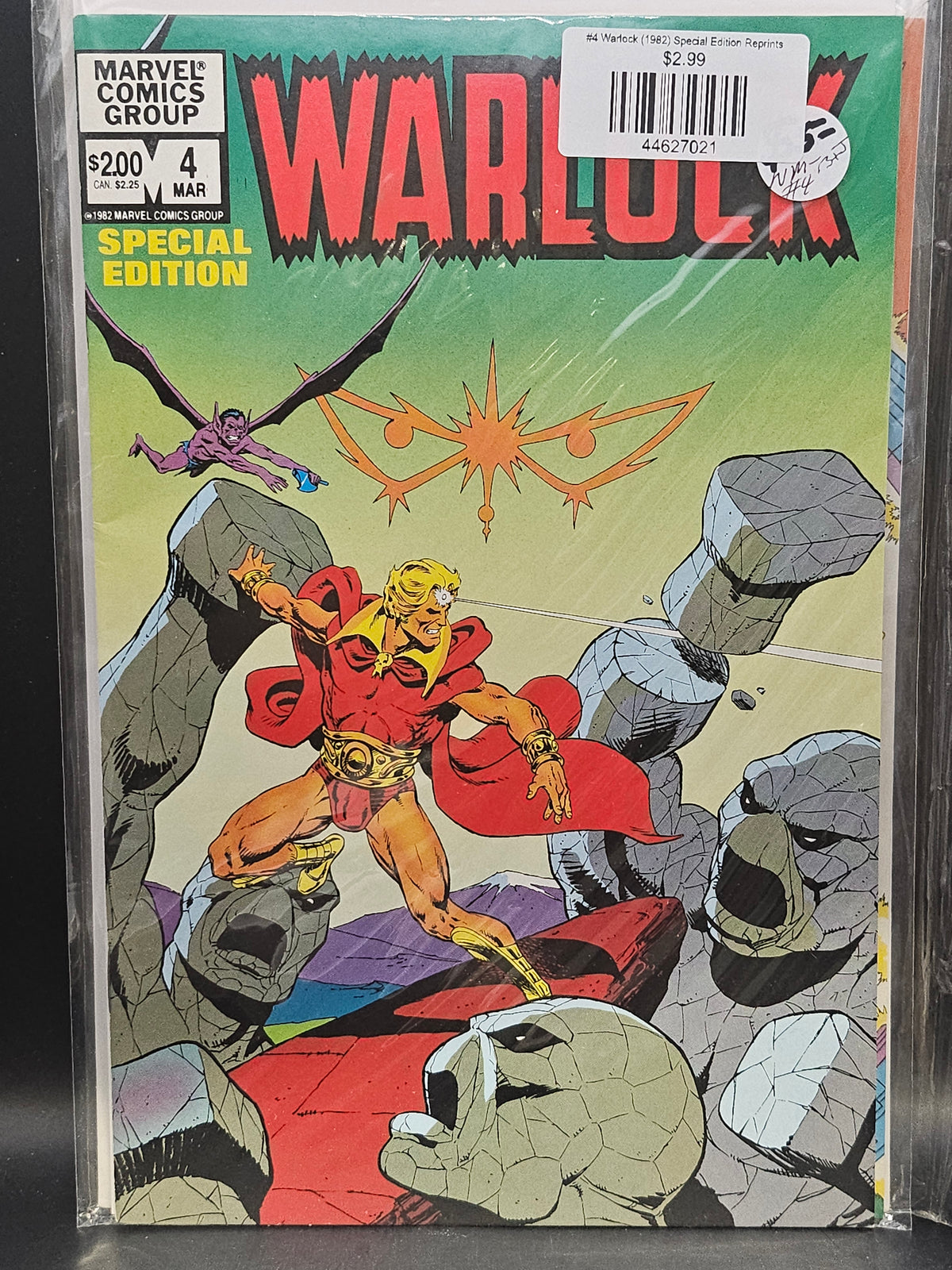 #4 Warlock (1982) Special Edition Reprints