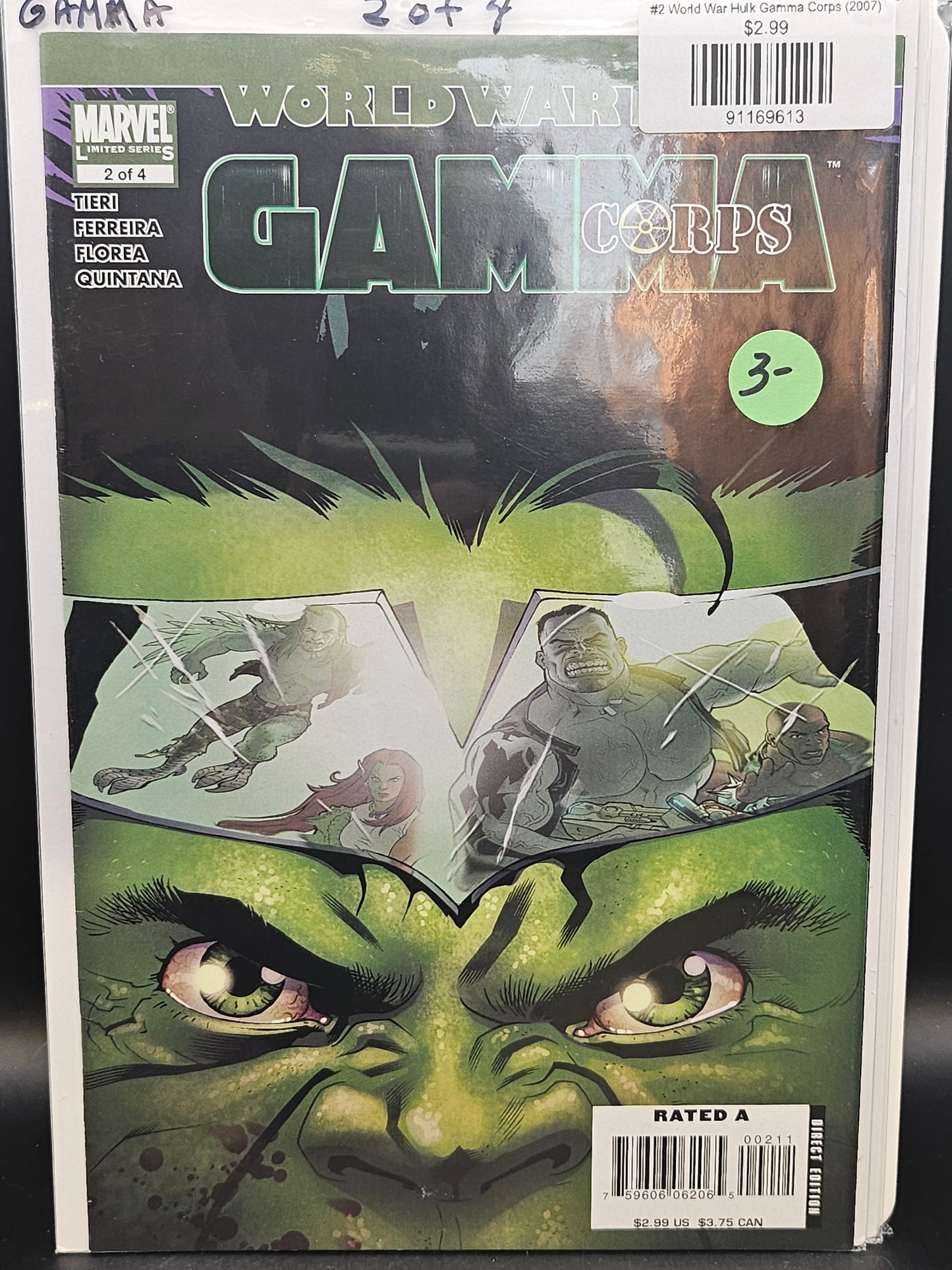 #2 World War Hulk Gamma Corps (2007)