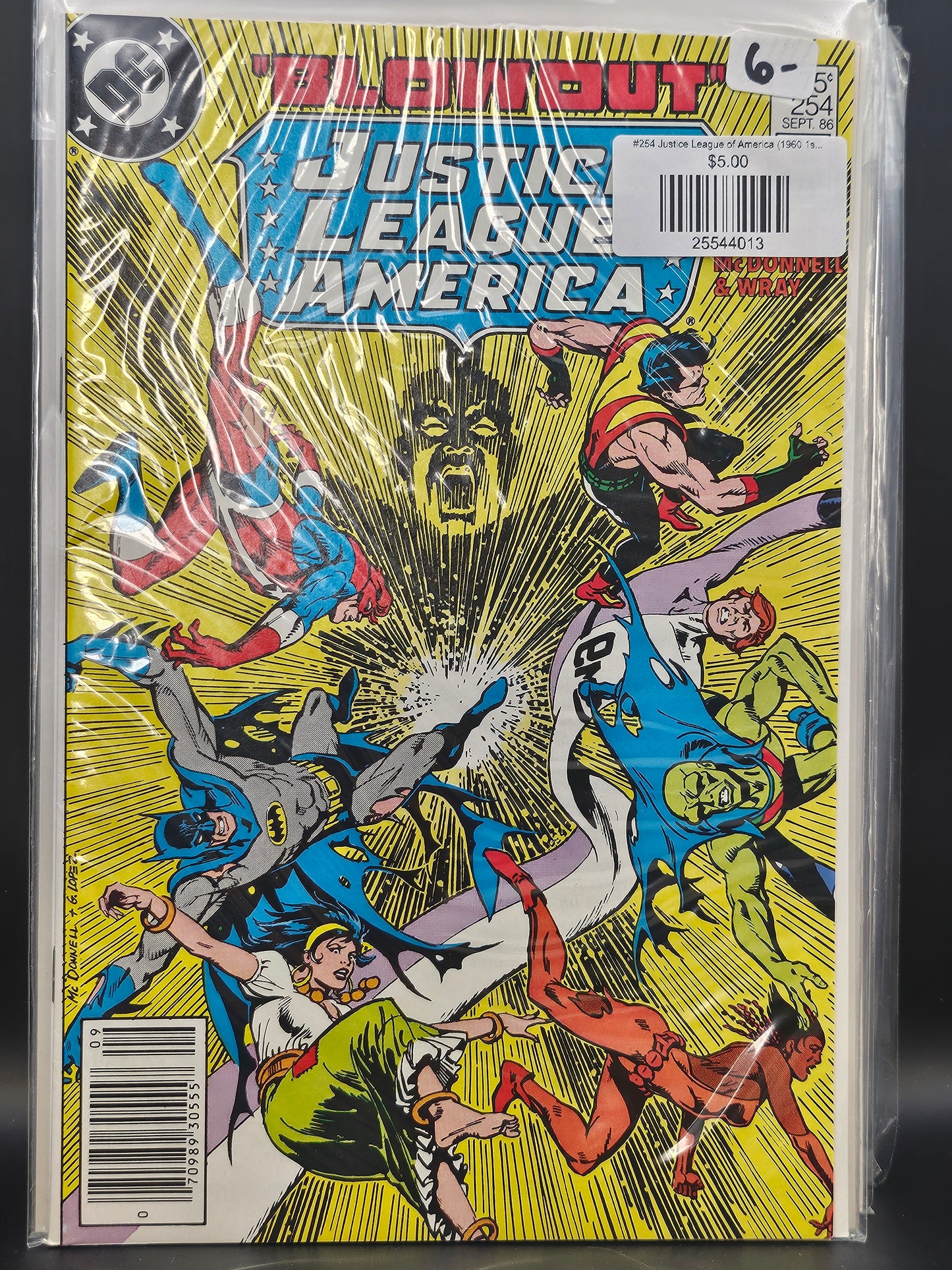 #254 Justice League of America (1960 1st Series)