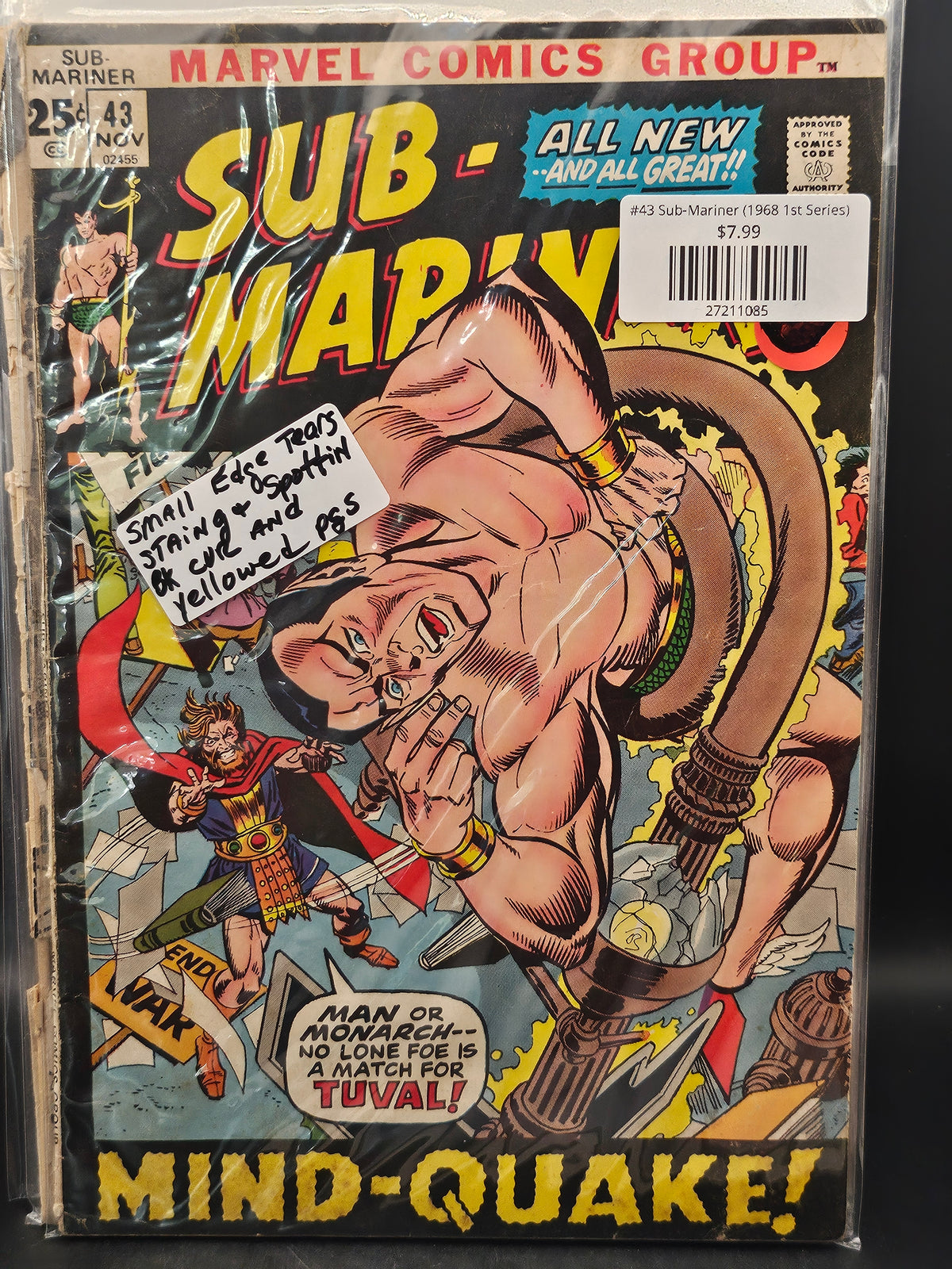 #43 Sub-Mariner (1968 1st Series)