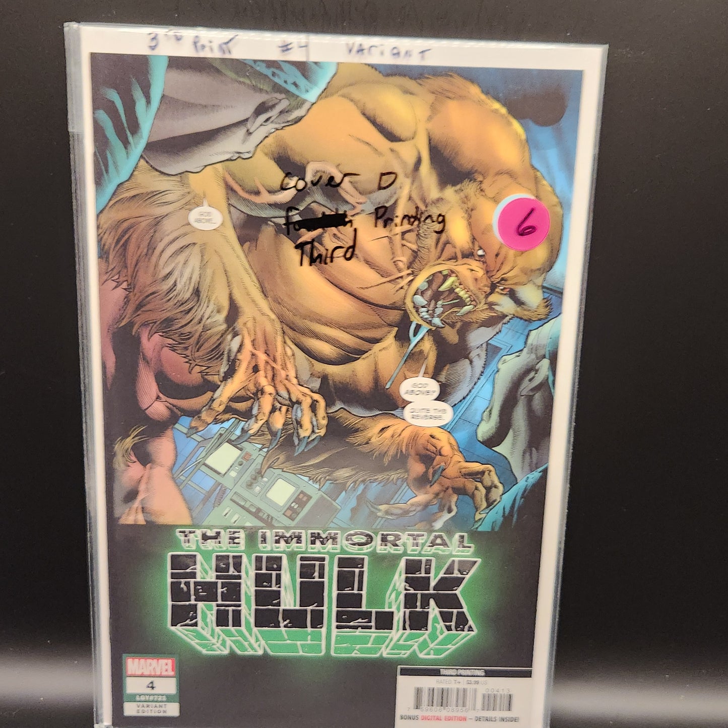 #4D Immortal Hulk (2018 Marvel)