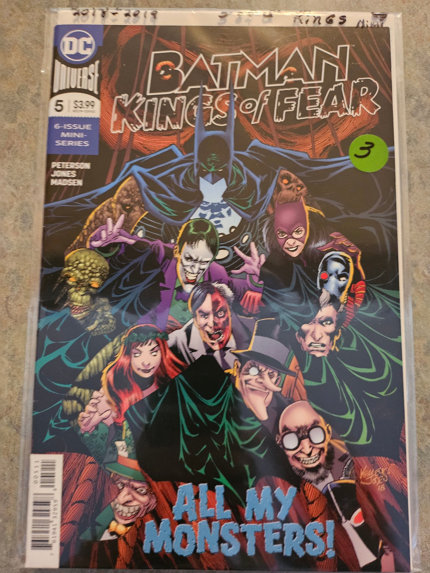 Batman: Kings of Fear – DC Comics – (2018–2019) – Volume 1 – Limited Series – #5 of 6